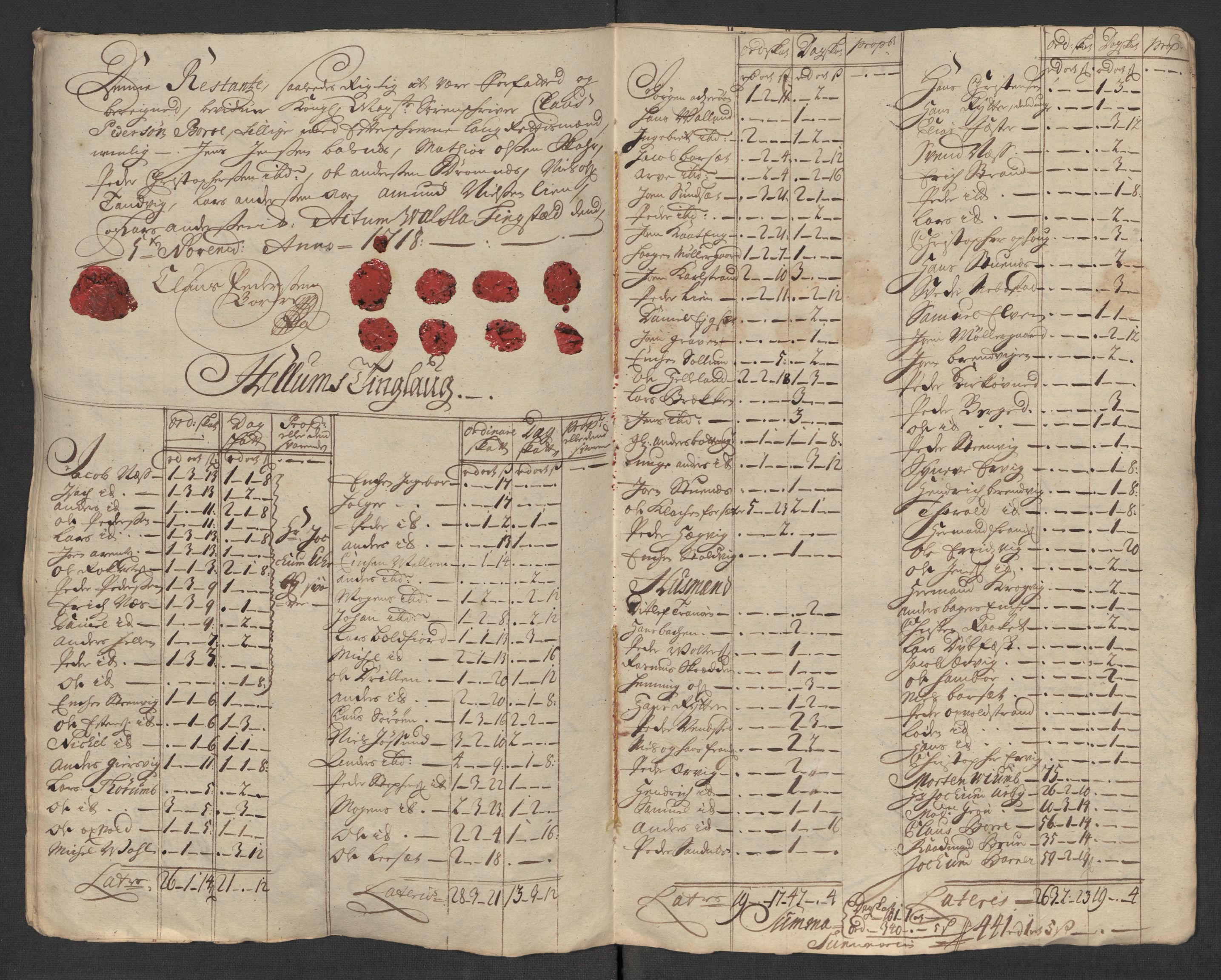 Rentekammeret inntil 1814, Reviderte regnskaper, Fogderegnskap, AV/RA-EA-4092/R57/L3866: Fogderegnskap Fosen, 1718, p. 230