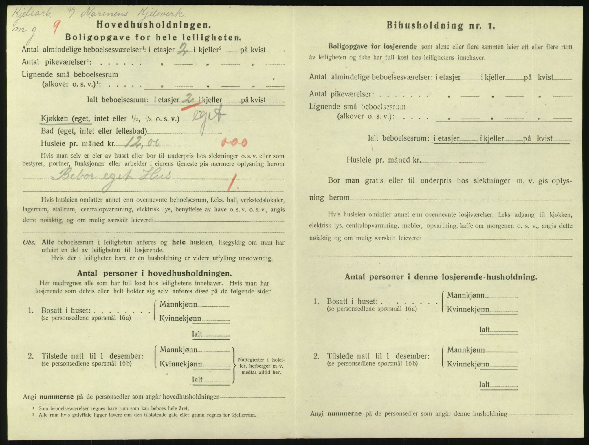 SAKO, 1920 census for Horten, 1920, p. 4050