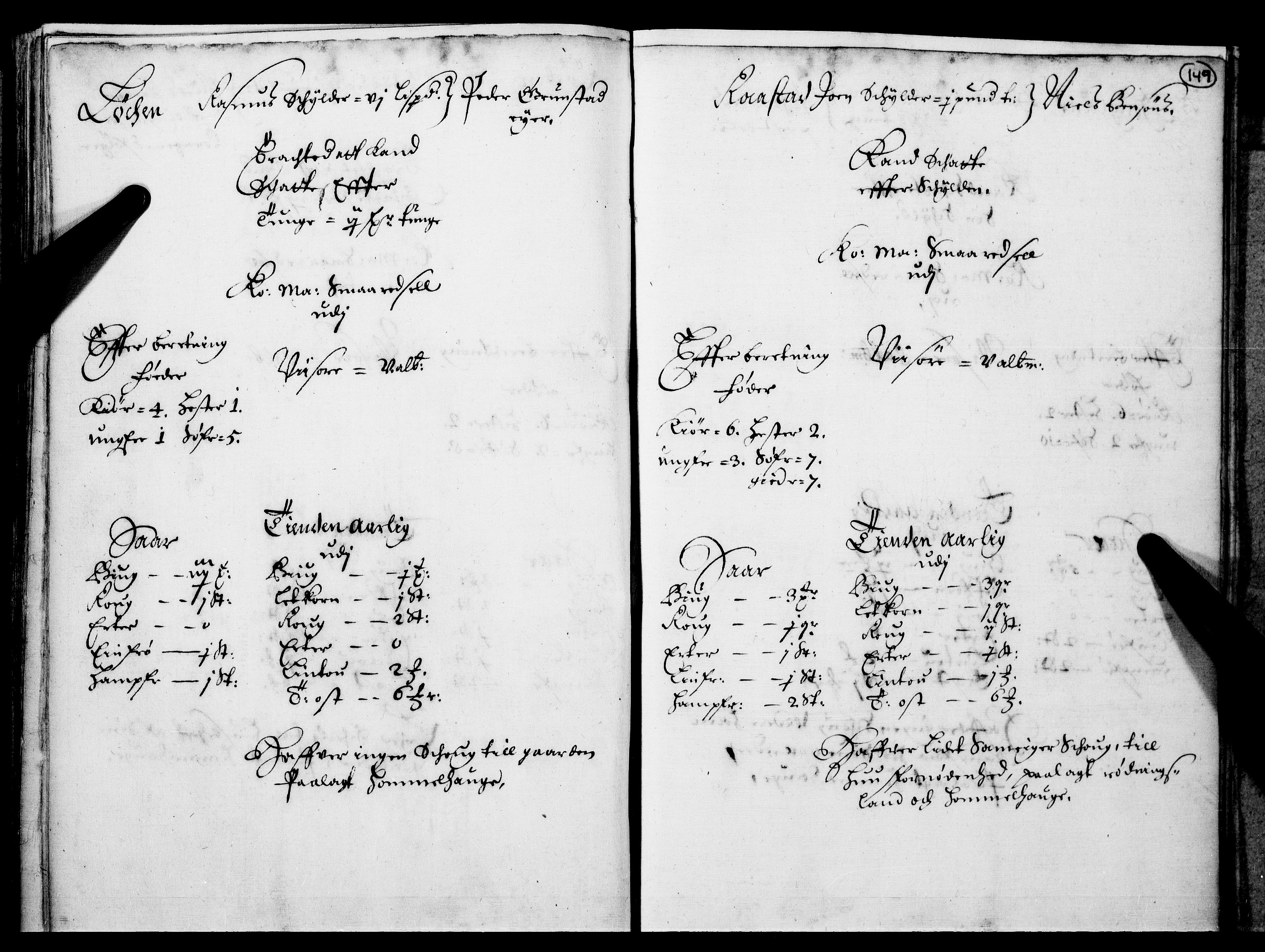 Rentekammeret inntil 1814, Realistisk ordnet avdeling, AV/RA-EA-4070/N/Nb/Nba/L0016: Hadeland og Valdres fogderi, 1. del, 1667, p. 148b-149a