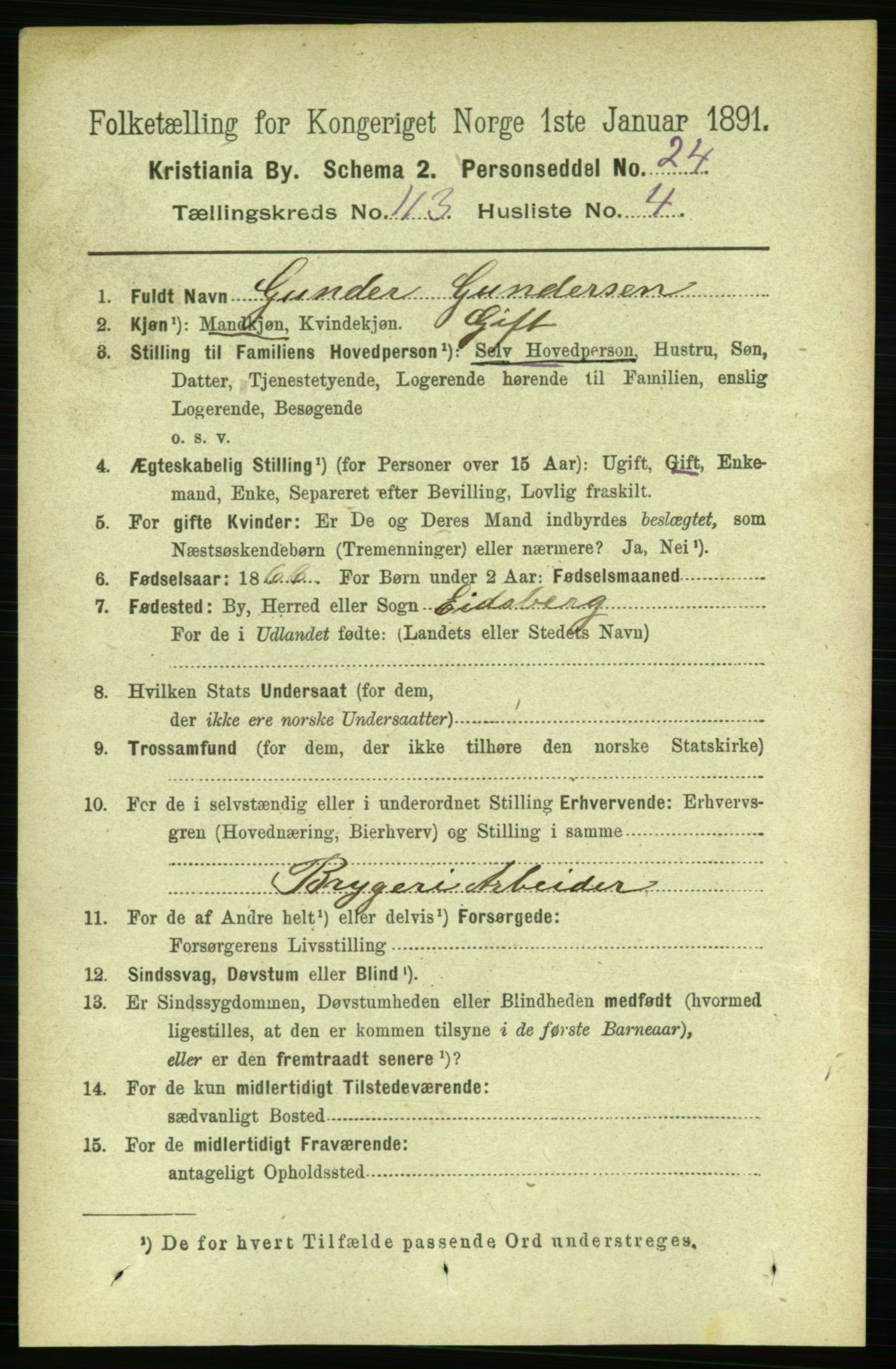 RA, 1891 census for 0301 Kristiania, 1891, p. 59931
