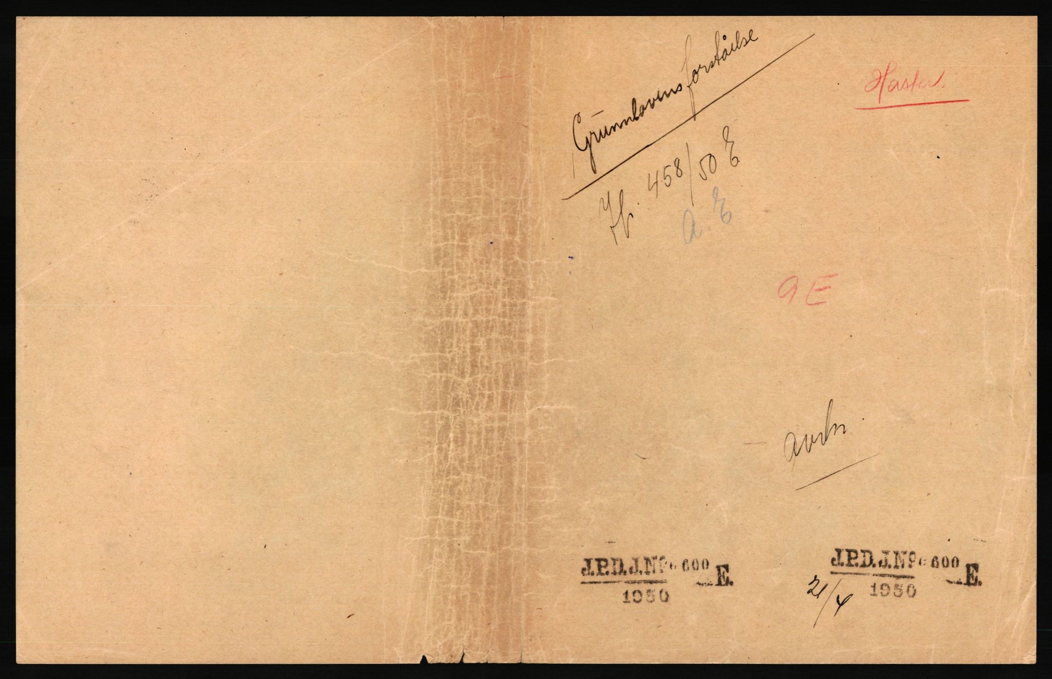 Justisdepartementet, Lovavdelingen, AV/RA-S-3212/D/Dc/L0024/0001: Grunnloven / Grunnlovens forståelse. 2 mapper, 1950