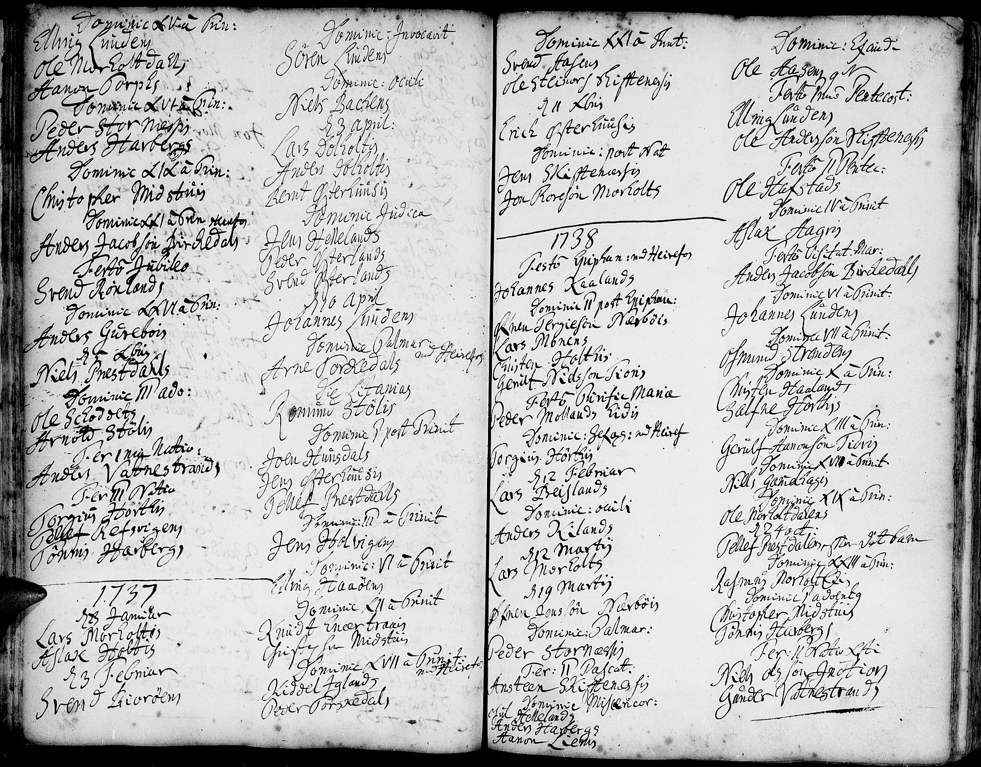 Hommedal sokneprestkontor, AV/SAK-1111-0023/F/Fa/Fab/L0001: Parish register (official) no. A 1 /1, 1690-1754