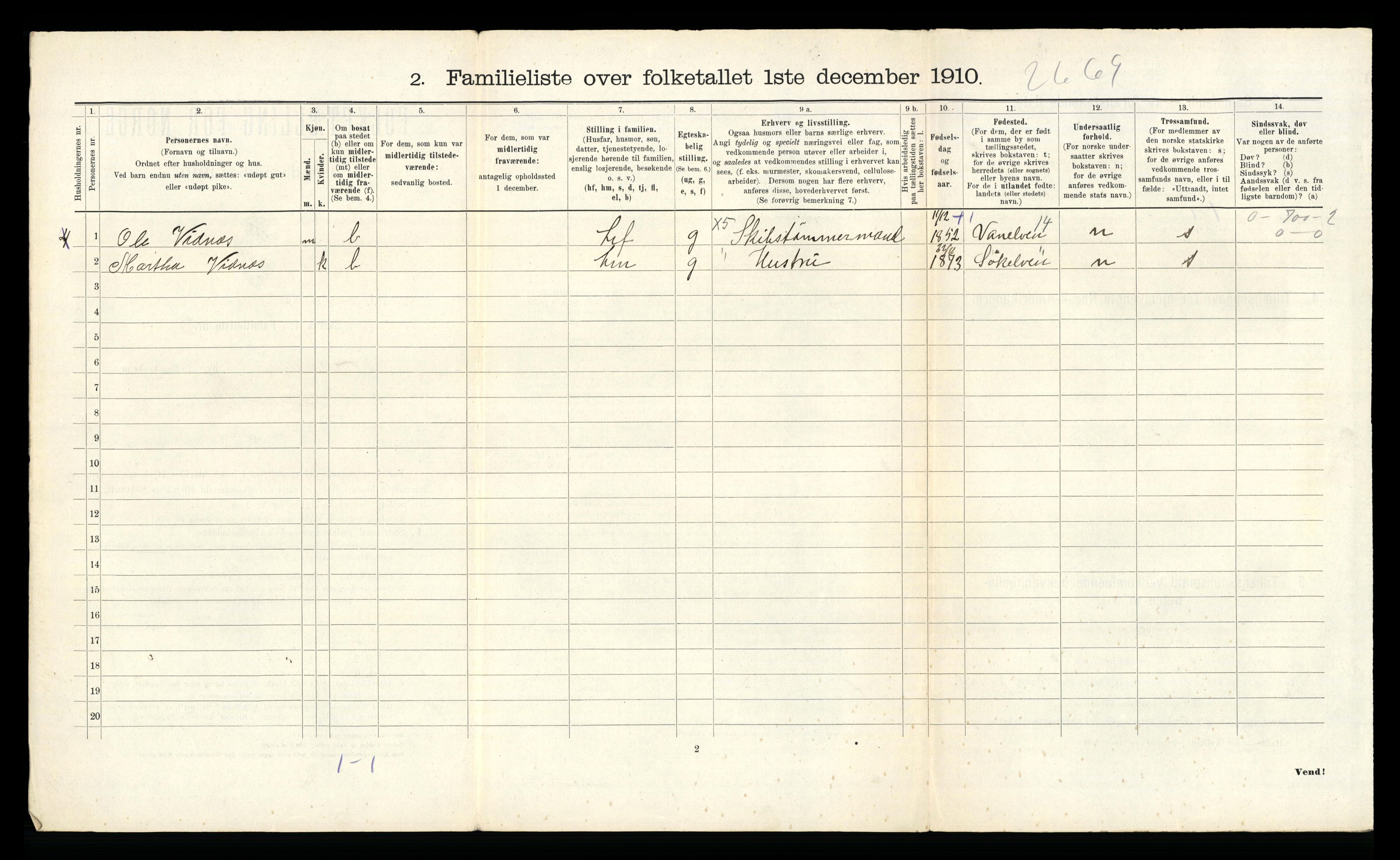 RA, 1910 census for Ålesund, 1910, p. 1454