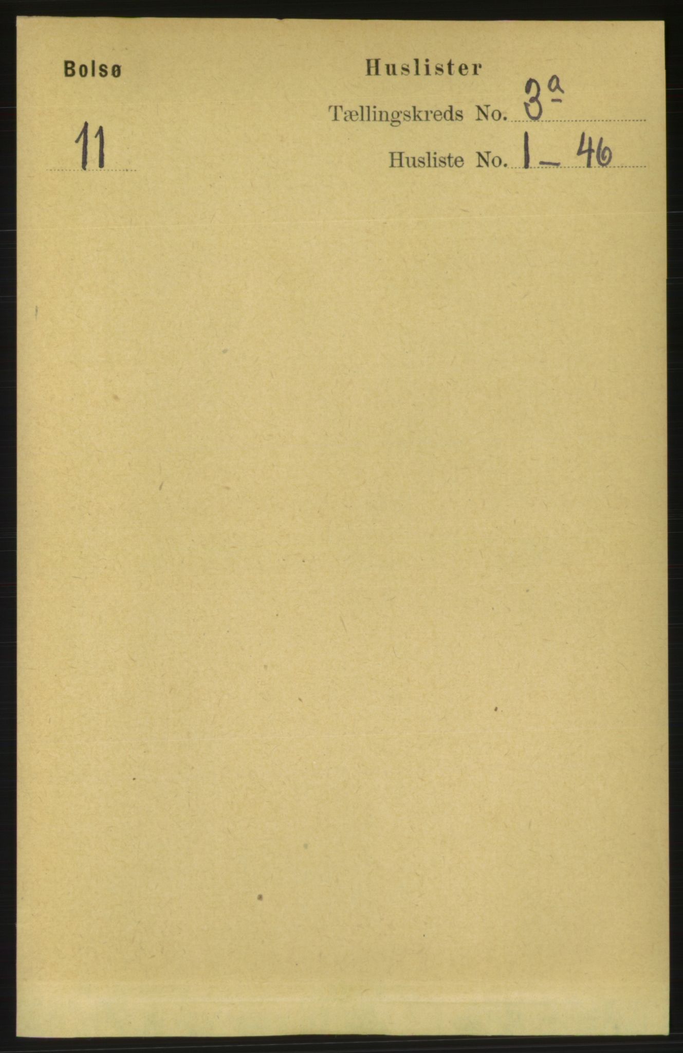 RA, 1891 census for 1544 Bolsøy, 1891, p. 1735