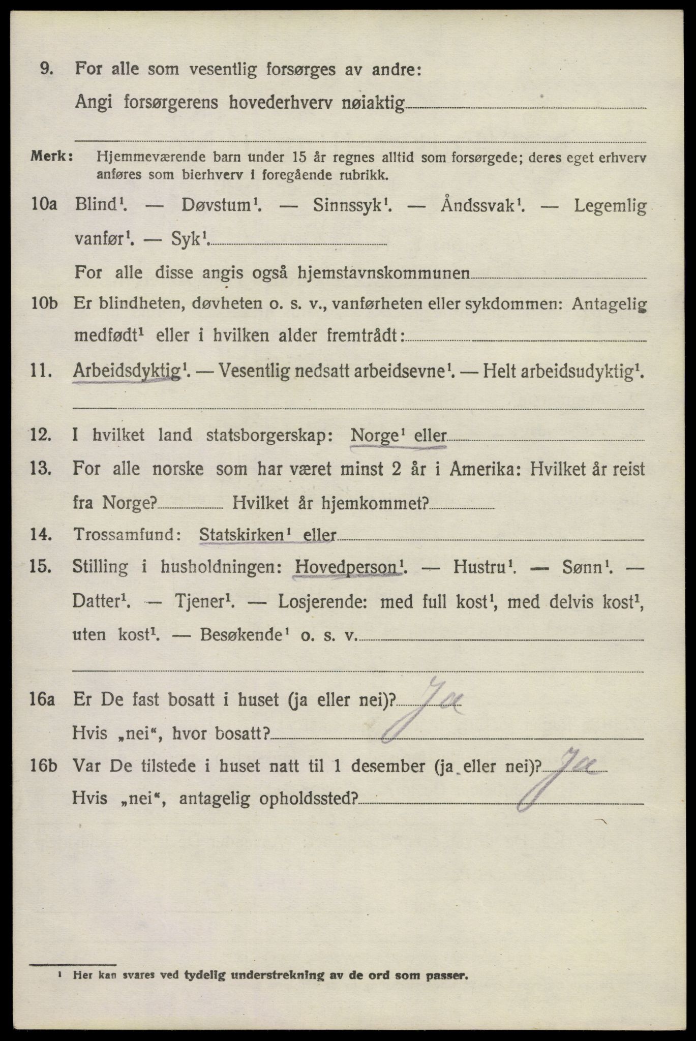 SAKO, 1920 census for Lardal, 1920, p. 5168