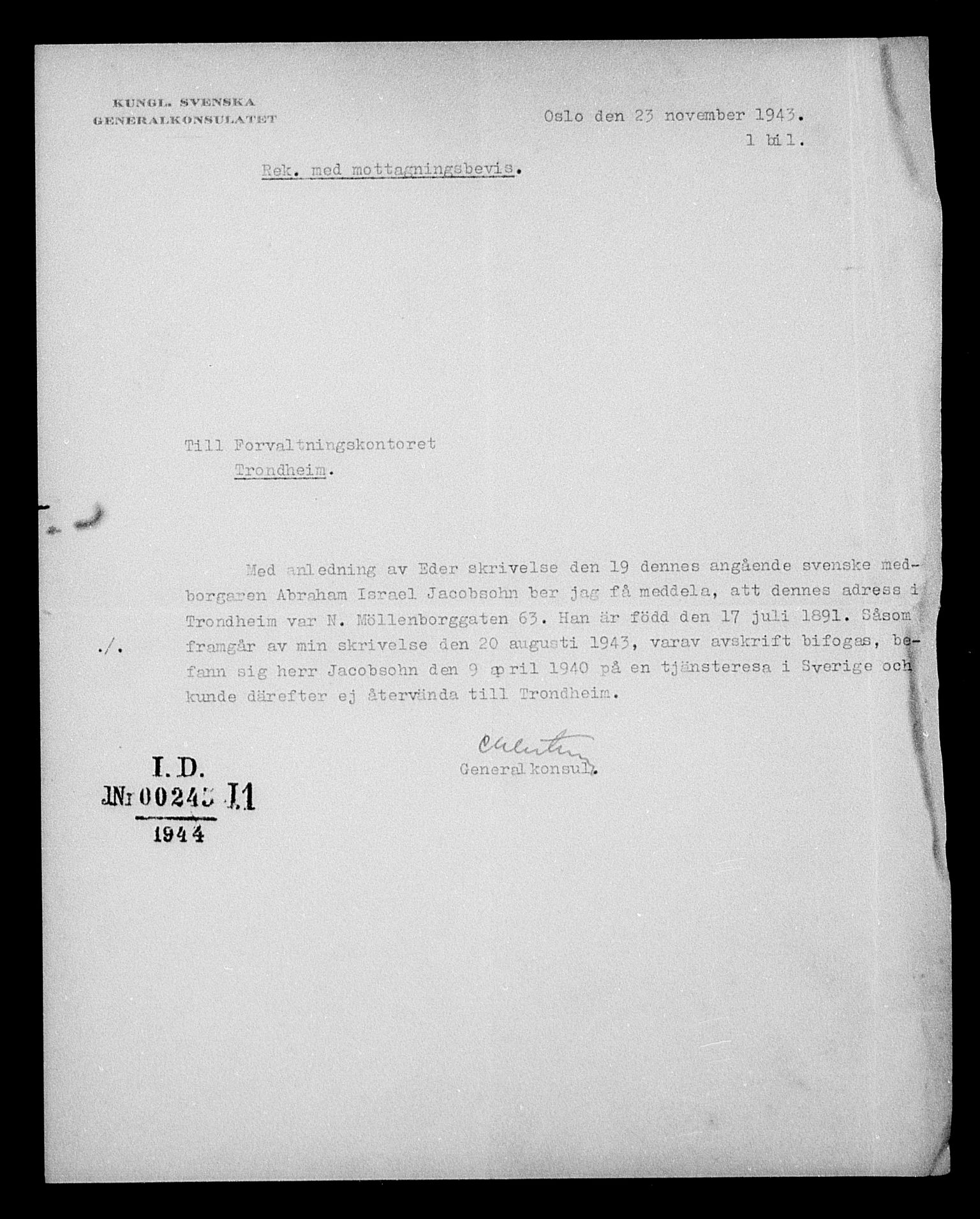 Justisdepartementet, Tilbakeføringskontoret for inndratte formuer, AV/RA-S-1564/H/Hc/Hca/L0898: --, 1945-1947, p. 556