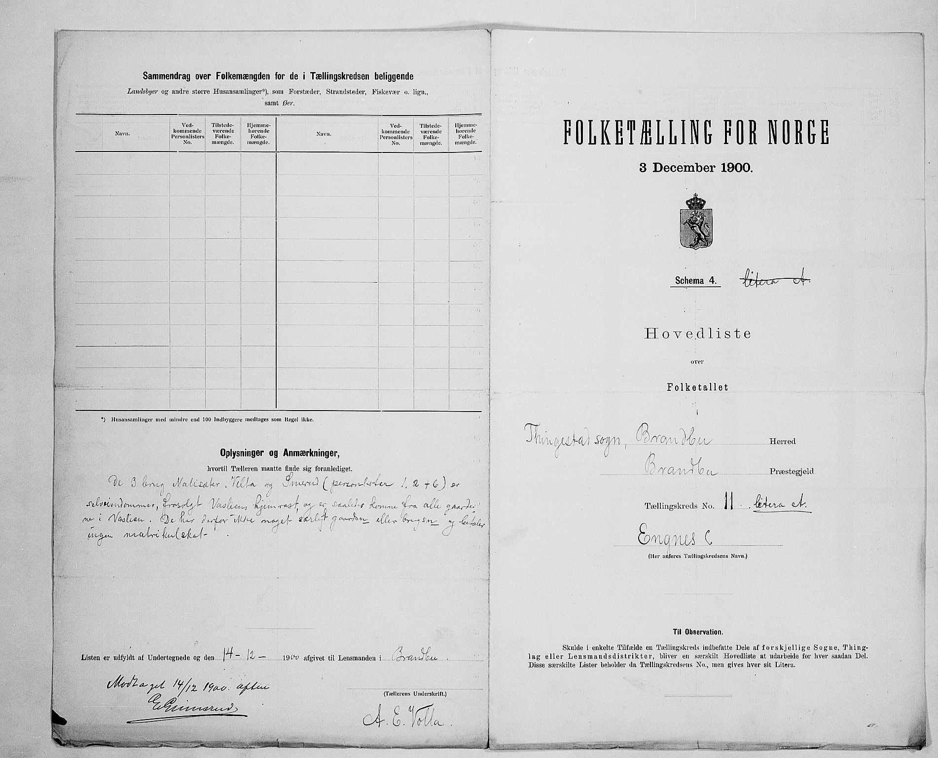 SAH, 1900 census for Brandbu, 1900, p. 44