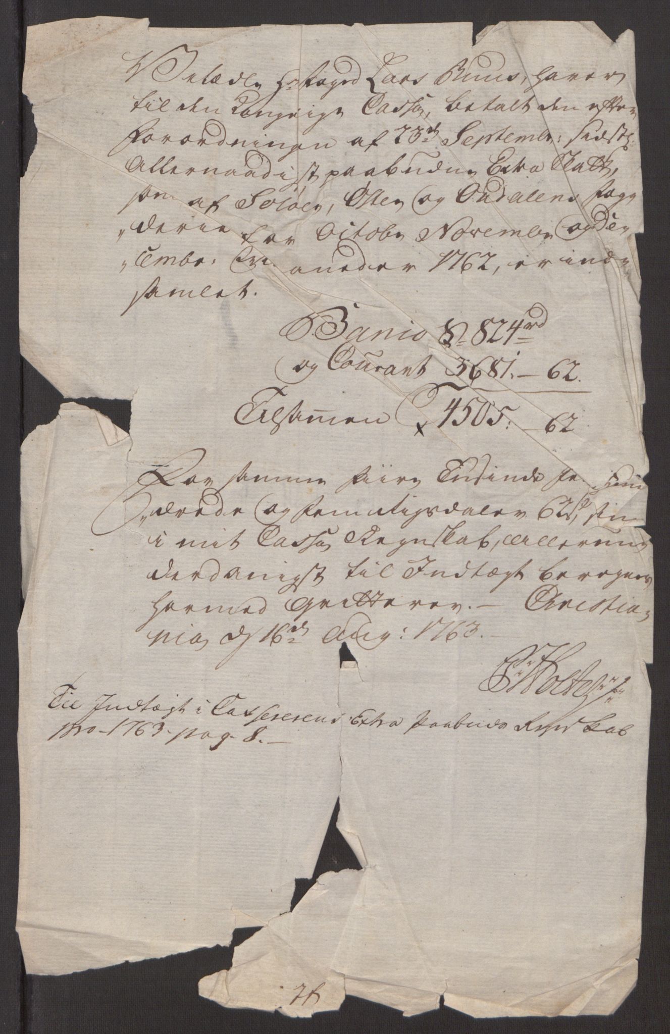 Rentekammeret inntil 1814, Reviderte regnskaper, Fogderegnskap, RA/EA-4092/R15/L1014: Ekstraskatten Østerdal, 1762-1764, p. 488
