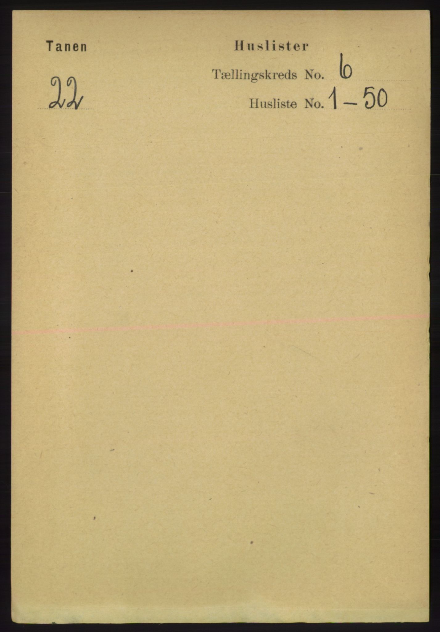 RA, 1891 census for 2025 Tana, 1891, p. 2747