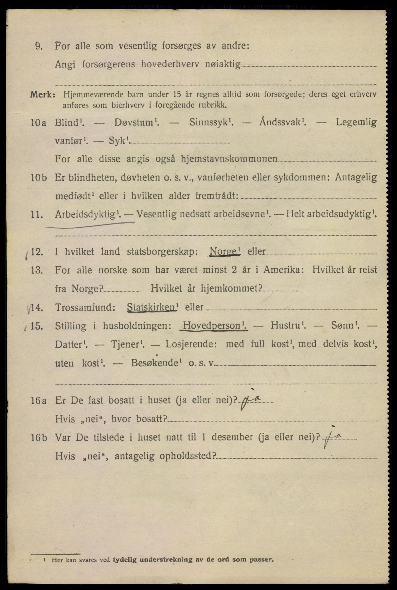 SAO, 1920 census for Kristiania, 1920, p. 558958