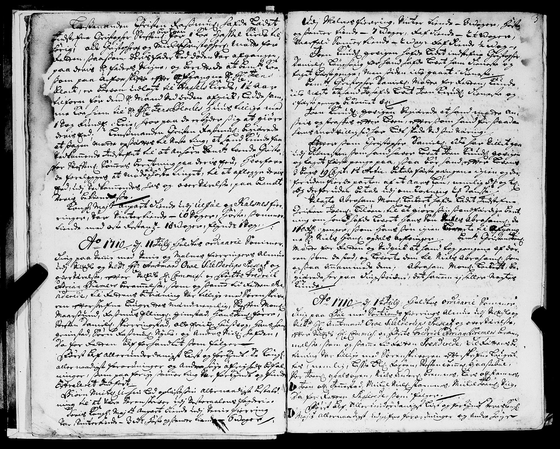 Vesterålen sorenskriveri, SAT/A-4180/1/1/1A/L0001: Tingbok, 1710-1737, p. 2b-3a