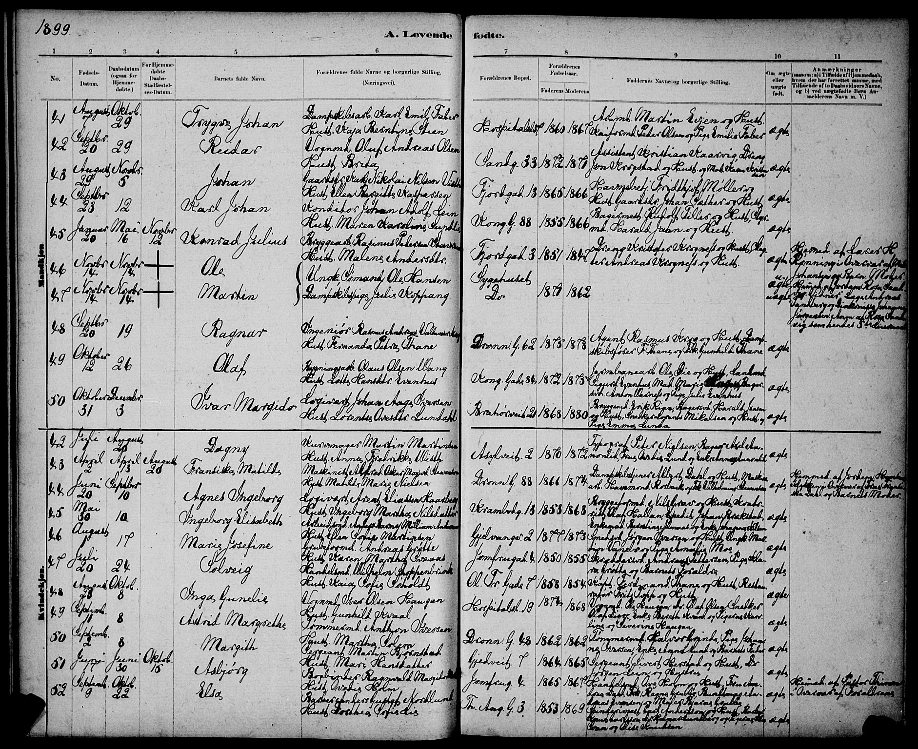 Ministerialprotokoller, klokkerbøker og fødselsregistre - Sør-Trøndelag, AV/SAT-A-1456/602/L0143: Parish register (copy) no. 602C11, 1878-1902