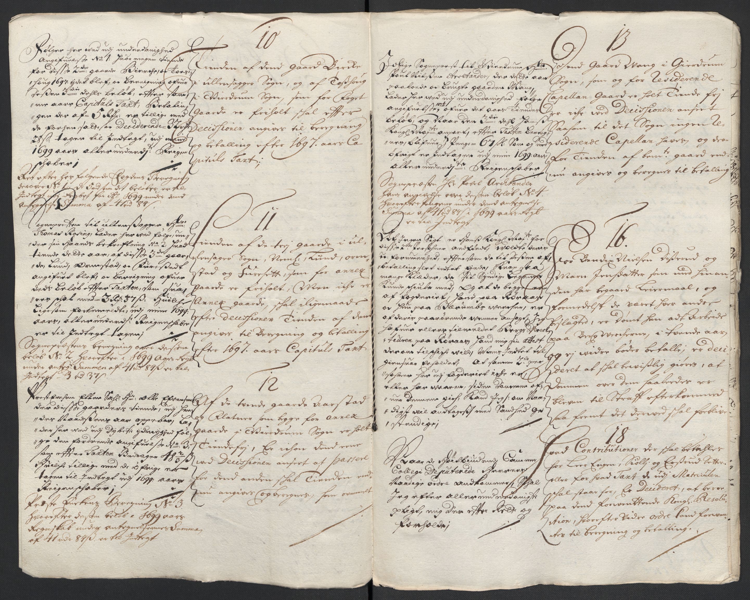 Rentekammeret inntil 1814, Reviderte regnskaper, Fogderegnskap, RA/EA-4092/R12/L0711: Fogderegnskap Øvre Romerike, 1699, p. 285