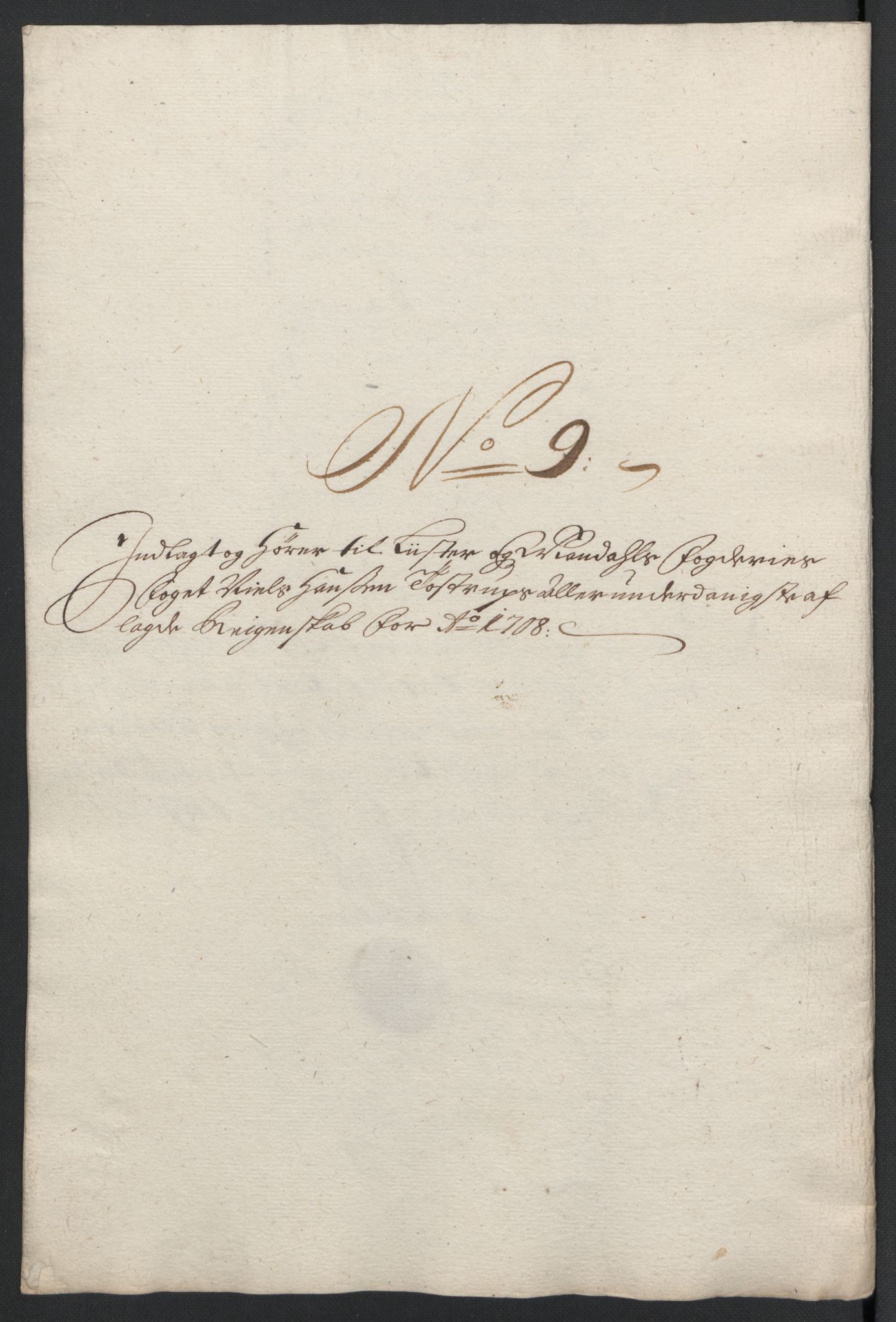 Rentekammeret inntil 1814, Reviderte regnskaper, Fogderegnskap, AV/RA-EA-4092/R43/L2552: Fogderegnskap Lista og Mandal, 1705-1709, p. 87