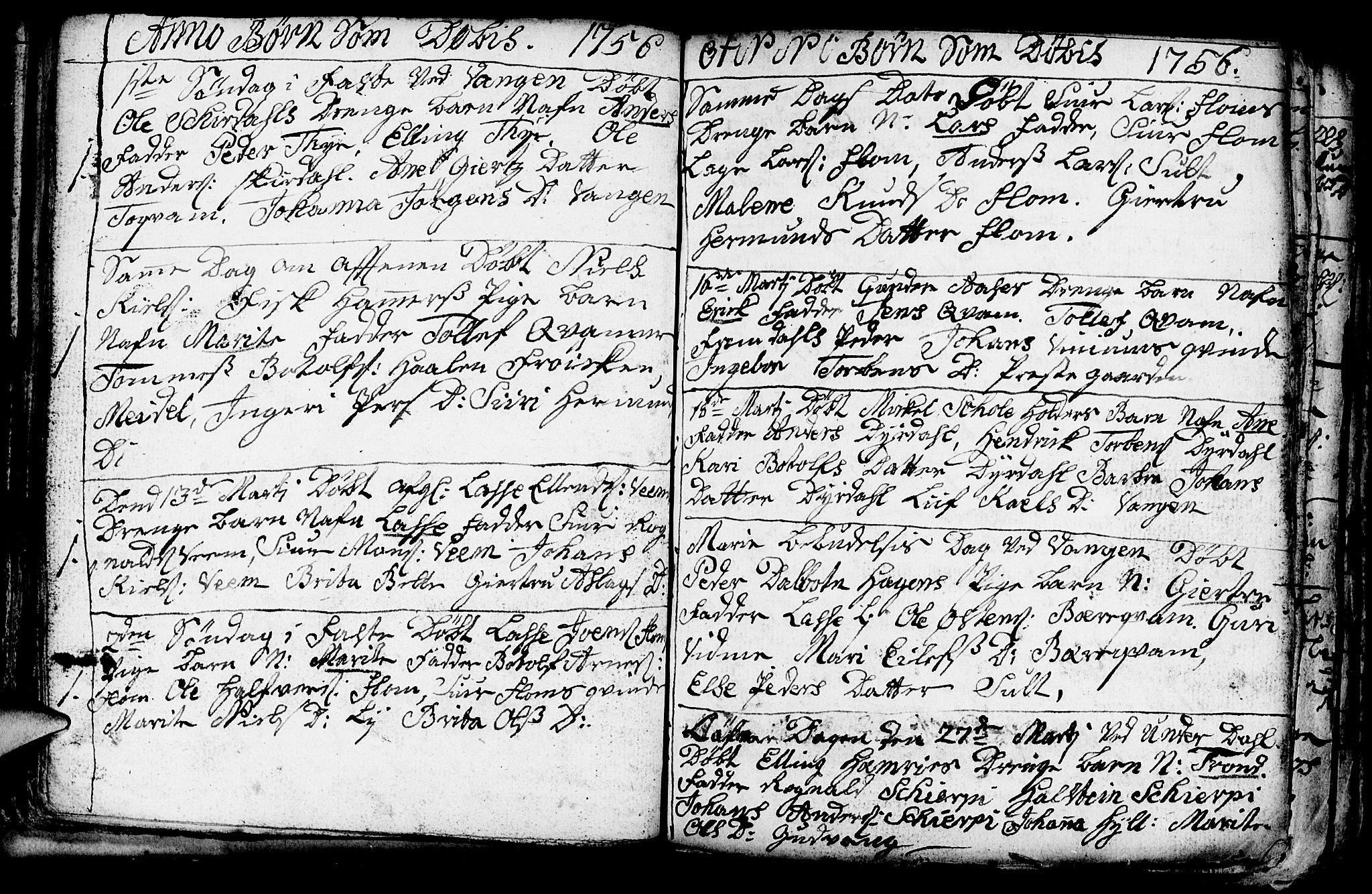 Aurland sokneprestembete, SAB/A-99937/H/Ha/Haa/L0003: Parish register (official) no. A 3, 1735-1761, p. 85