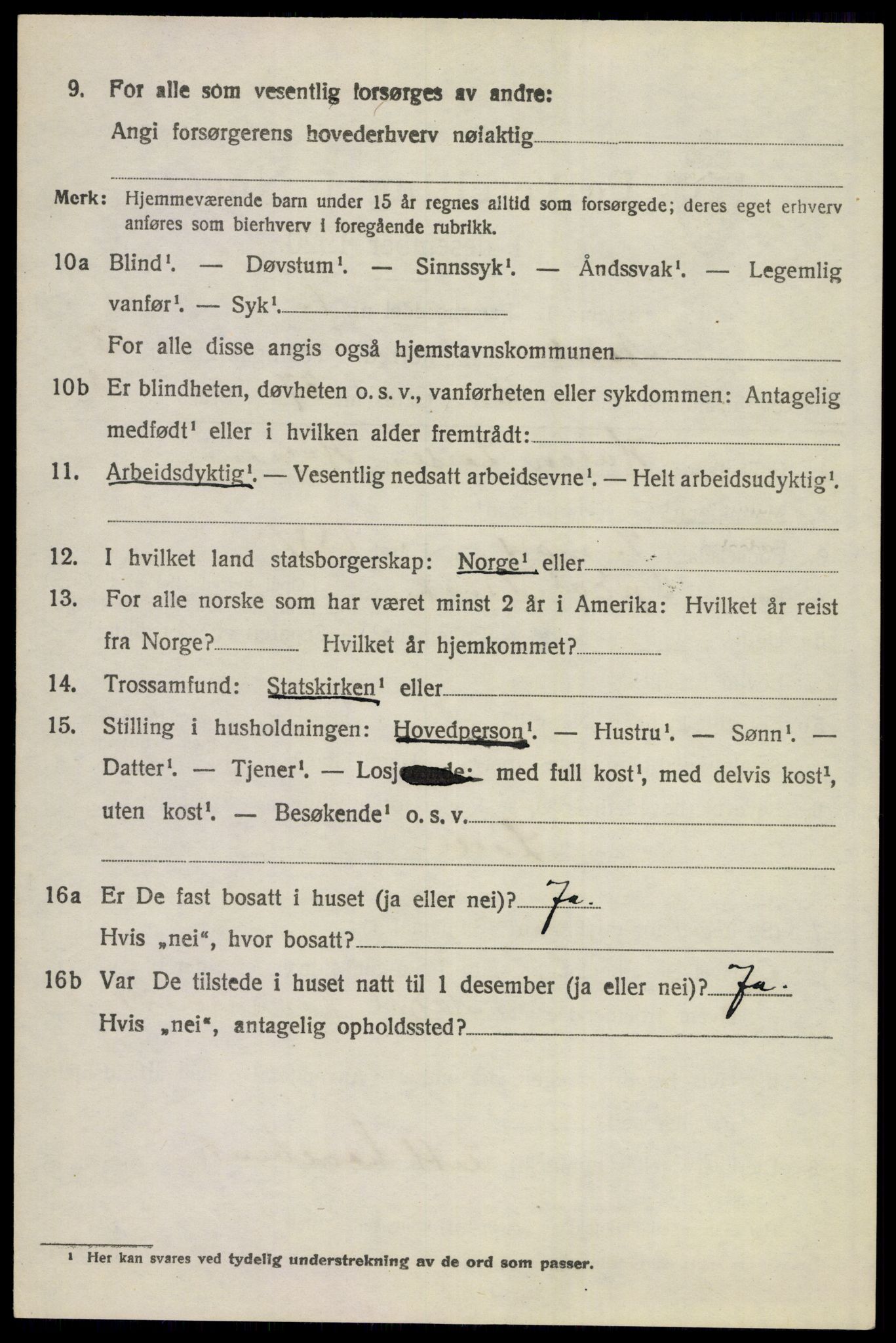 SAKO, 1920 census for Ådal, 1920, p. 7663