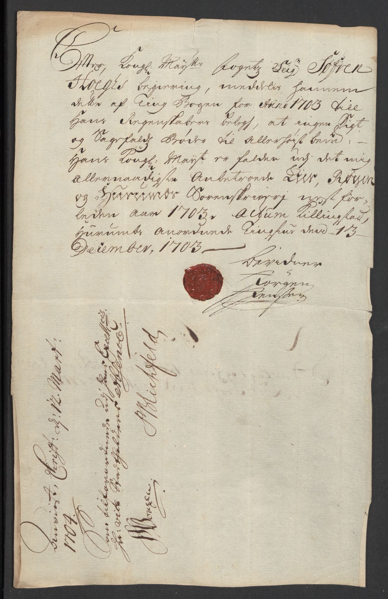 Rentekammeret inntil 1814, Reviderte regnskaper, Fogderegnskap, AV/RA-EA-4092/R30/L1699: Fogderegnskap Hurum, Røyken, Eiker og Lier, 1703, p. 22