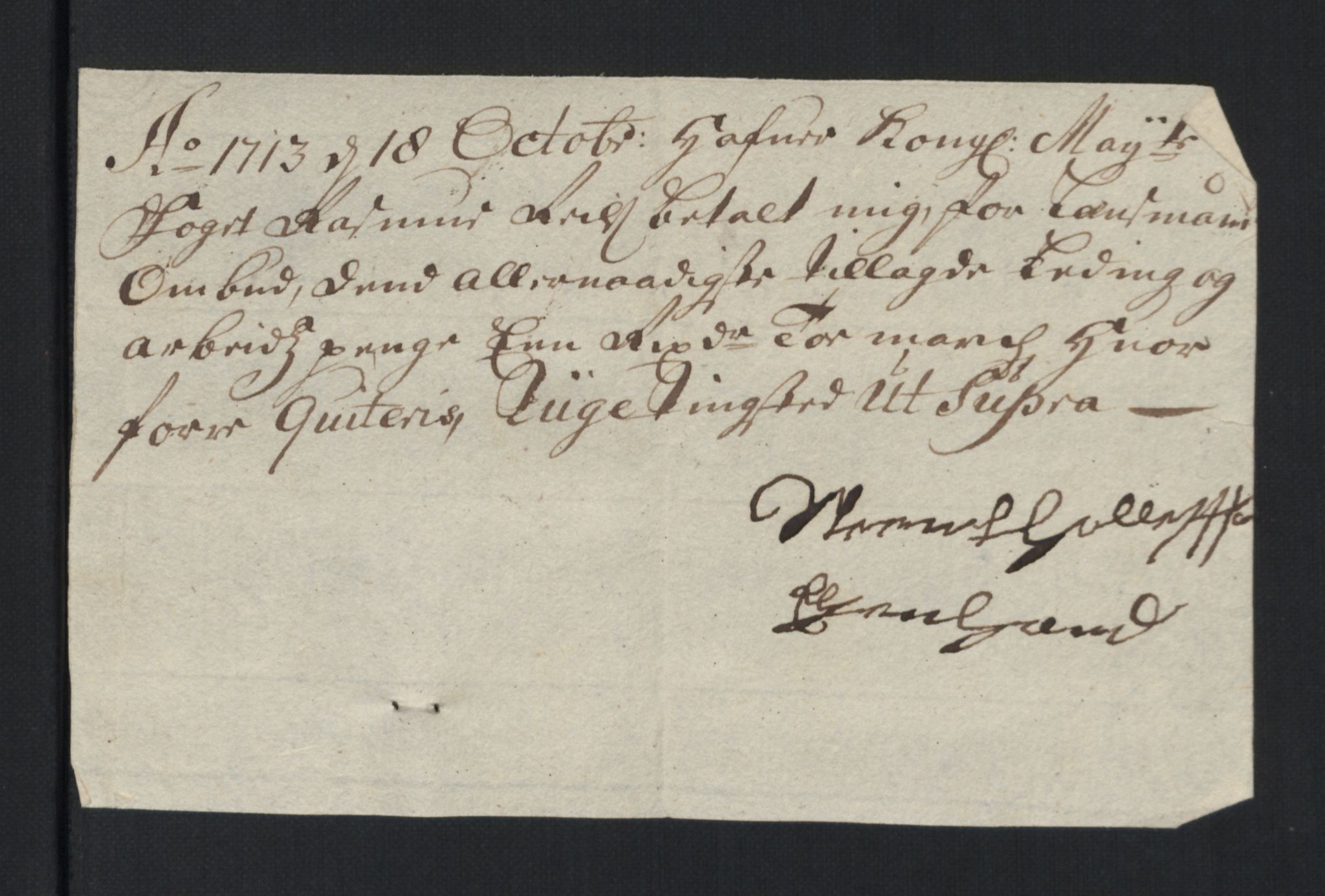 Rentekammeret inntil 1814, Reviderte regnskaper, Fogderegnskap, AV/RA-EA-4092/R40/L2450: Fogderegnskap Råbyggelag, 1712-1713, p. 390