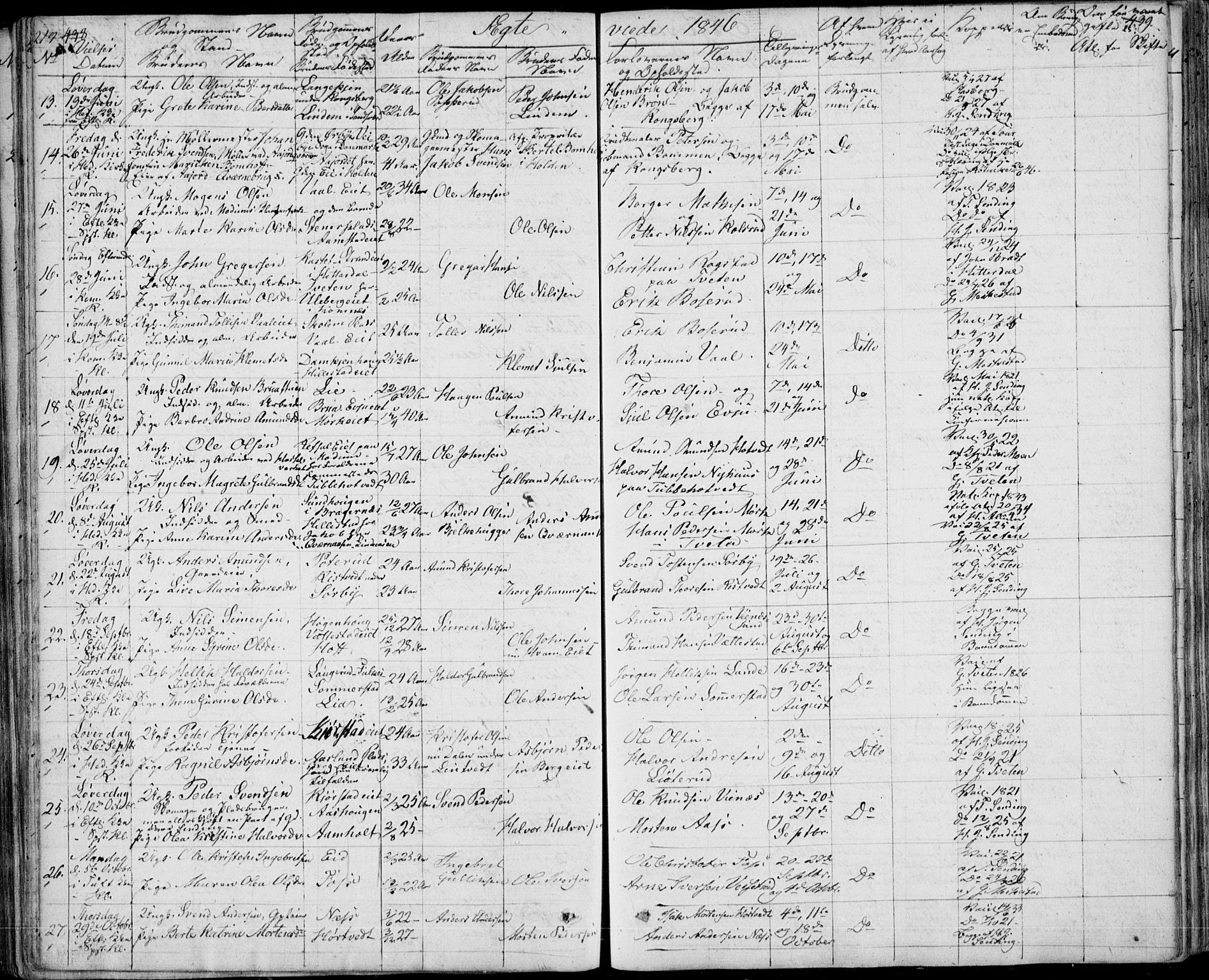 Sandsvær kirkebøker, SAKO/A-244/F/Fa/L0005: Parish register (official) no. I 5, 1840-1856, p. 438-439