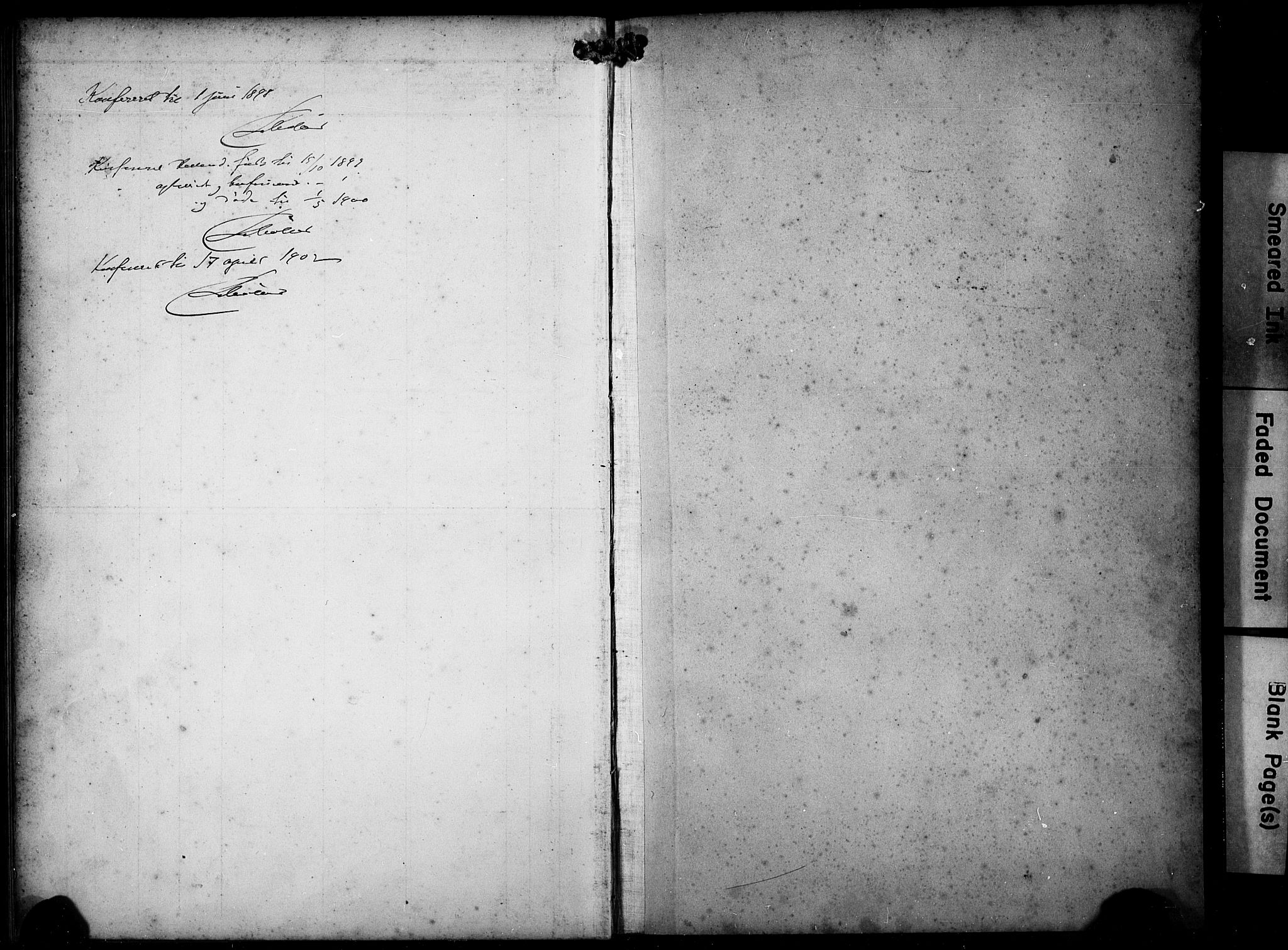 Askøy Sokneprestembete, AV/SAB-A-74101/H/Ha/Hab/Haba/L0009: Parish register (copy) no. A 9, 1894-1903