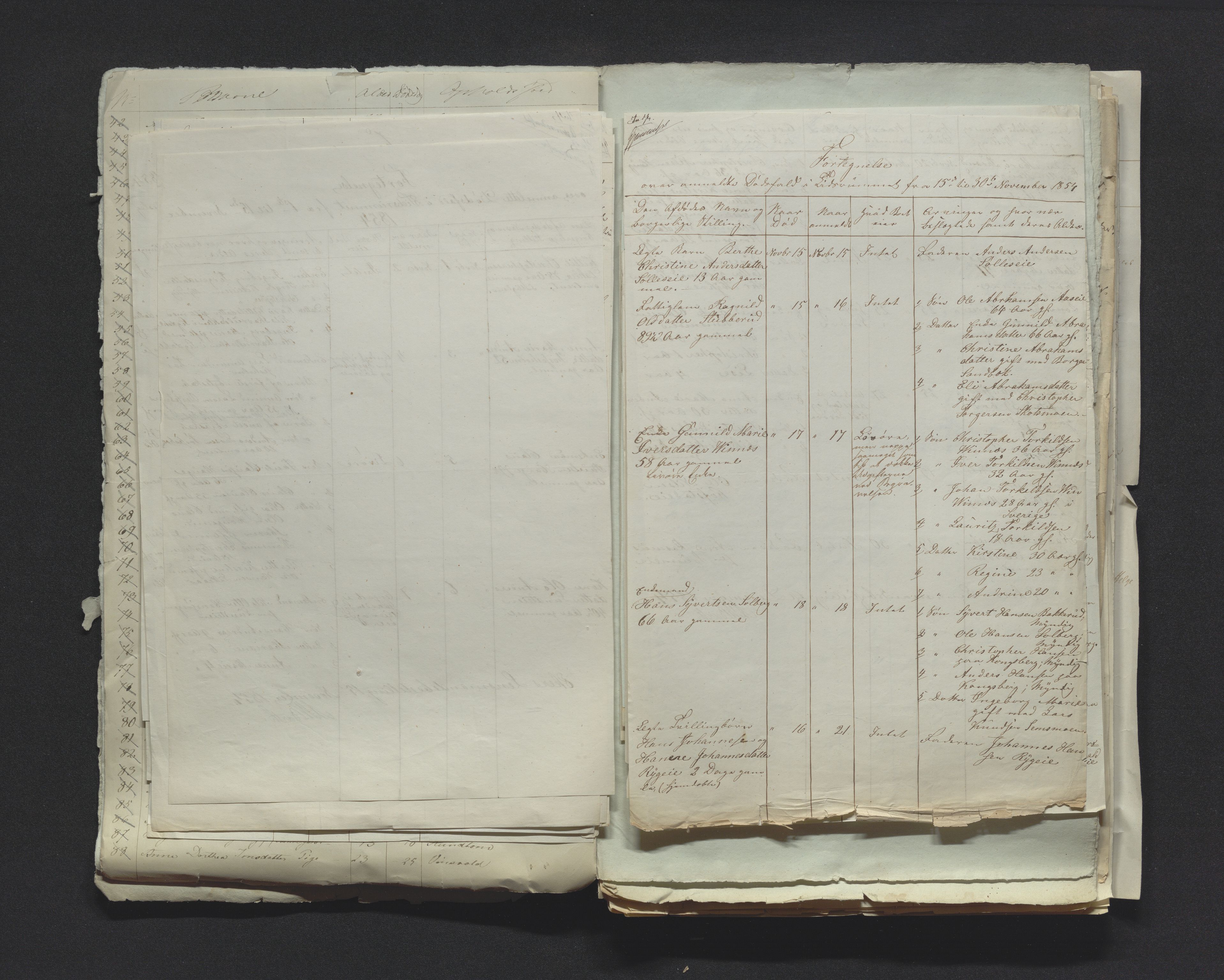 Eiker, Modum og Sigdal sorenskriveri, AV/SAKO-A-123/H/Ha/Hab/L0009: Dødsfallsmeldinger, 1854-1857, p. 24