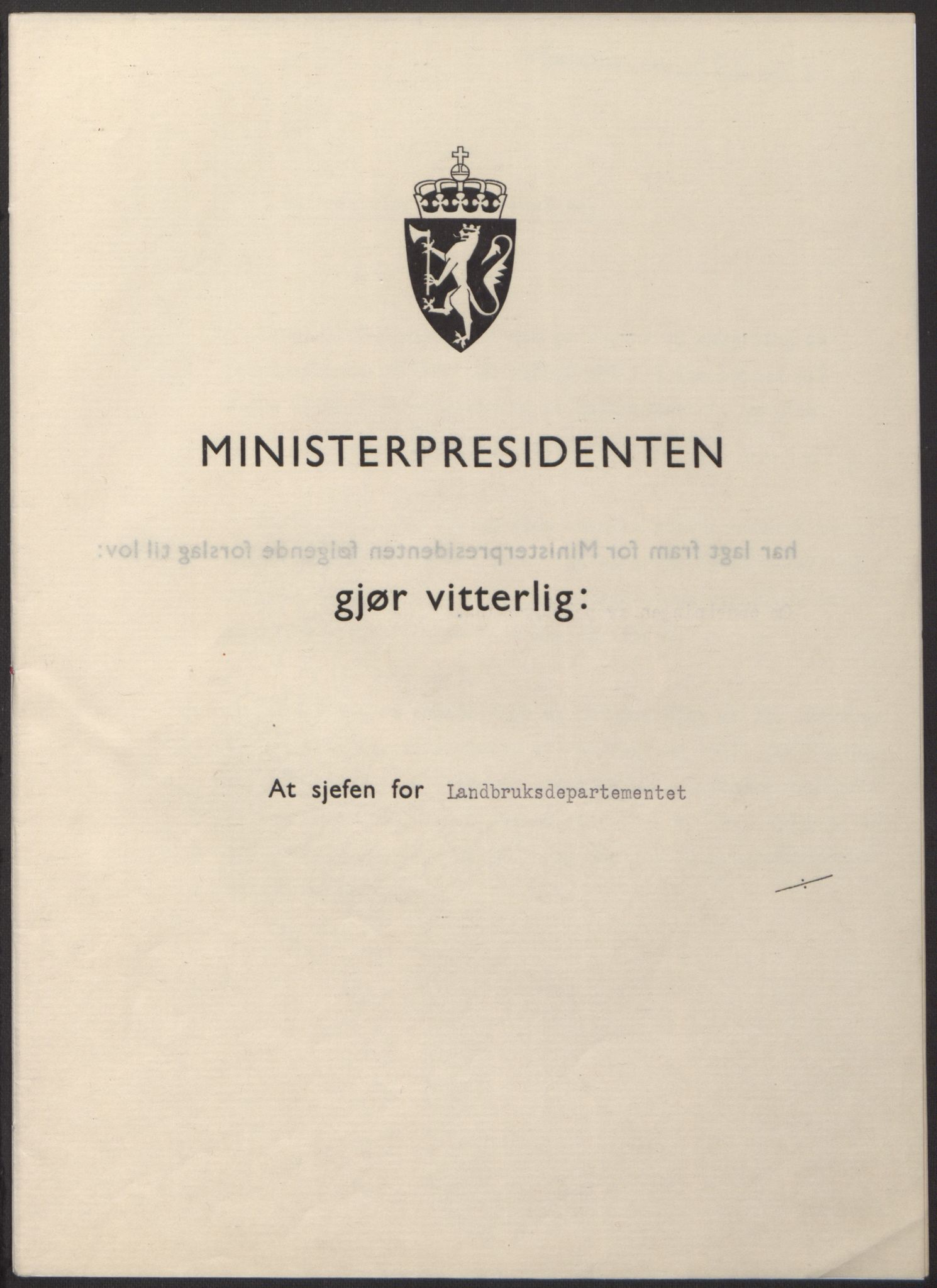 NS-administrasjonen 1940-1945 (Statsrådsekretariatet, de kommisariske statsråder mm), RA/S-4279/D/Db/L0098: Lover II, 1942, p. 53
