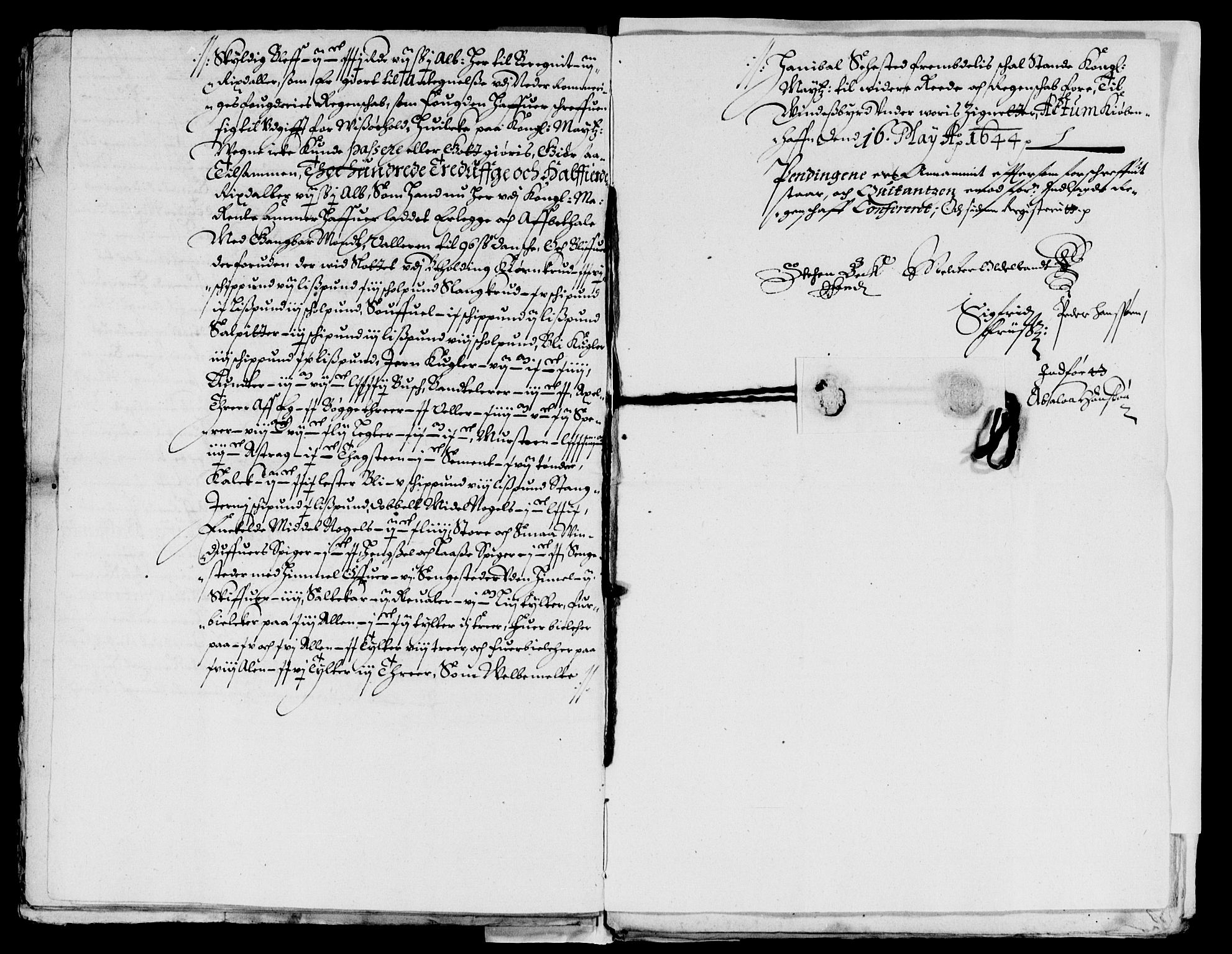 Rentekammeret inntil 1814, Reviderte regnskaper, Lensregnskaper, AV/RA-EA-5023/R/Rb/Rba/L0191: Akershus len, 1642-1648