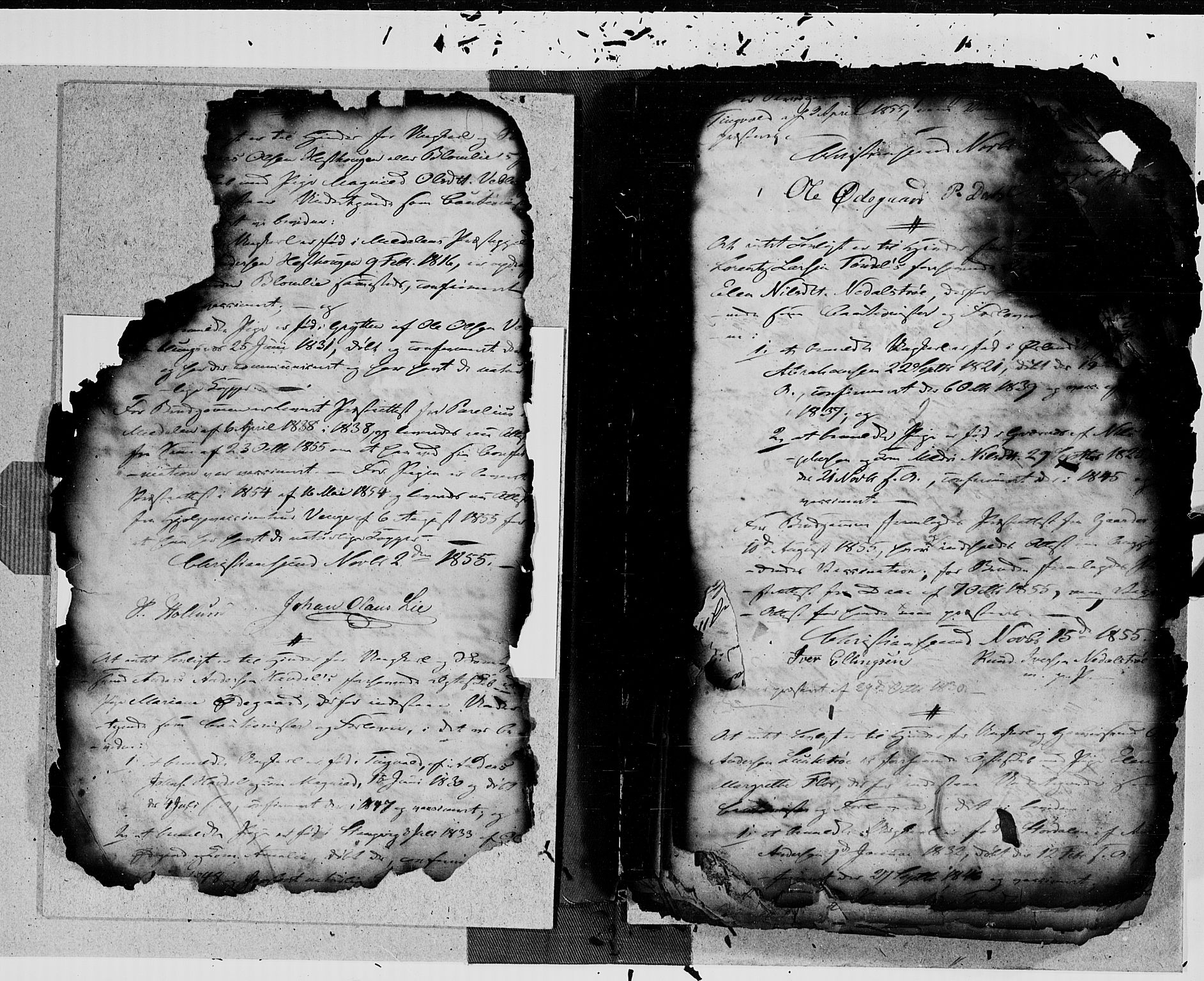 Kristiansund sokneprestkontor, AV/SAT-A-1068/1/I/I1: Best man's statements no. 17, 1855-1869, p. 2
