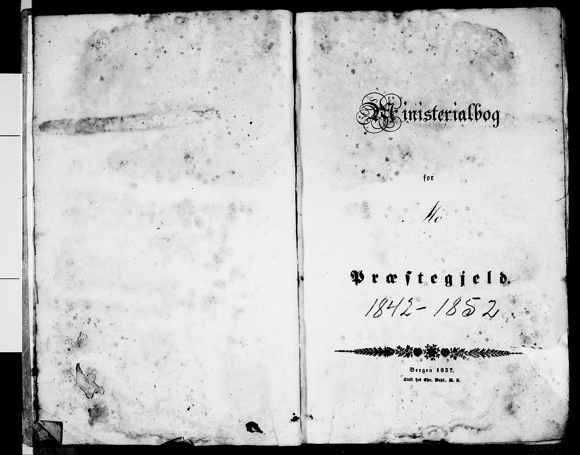 Ministerialprotokoller, klokkerbøker og fødselsregistre - Nordland, SAT/A-1459/827/L0413: Parish register (copy) no. 827C02, 1842-1852