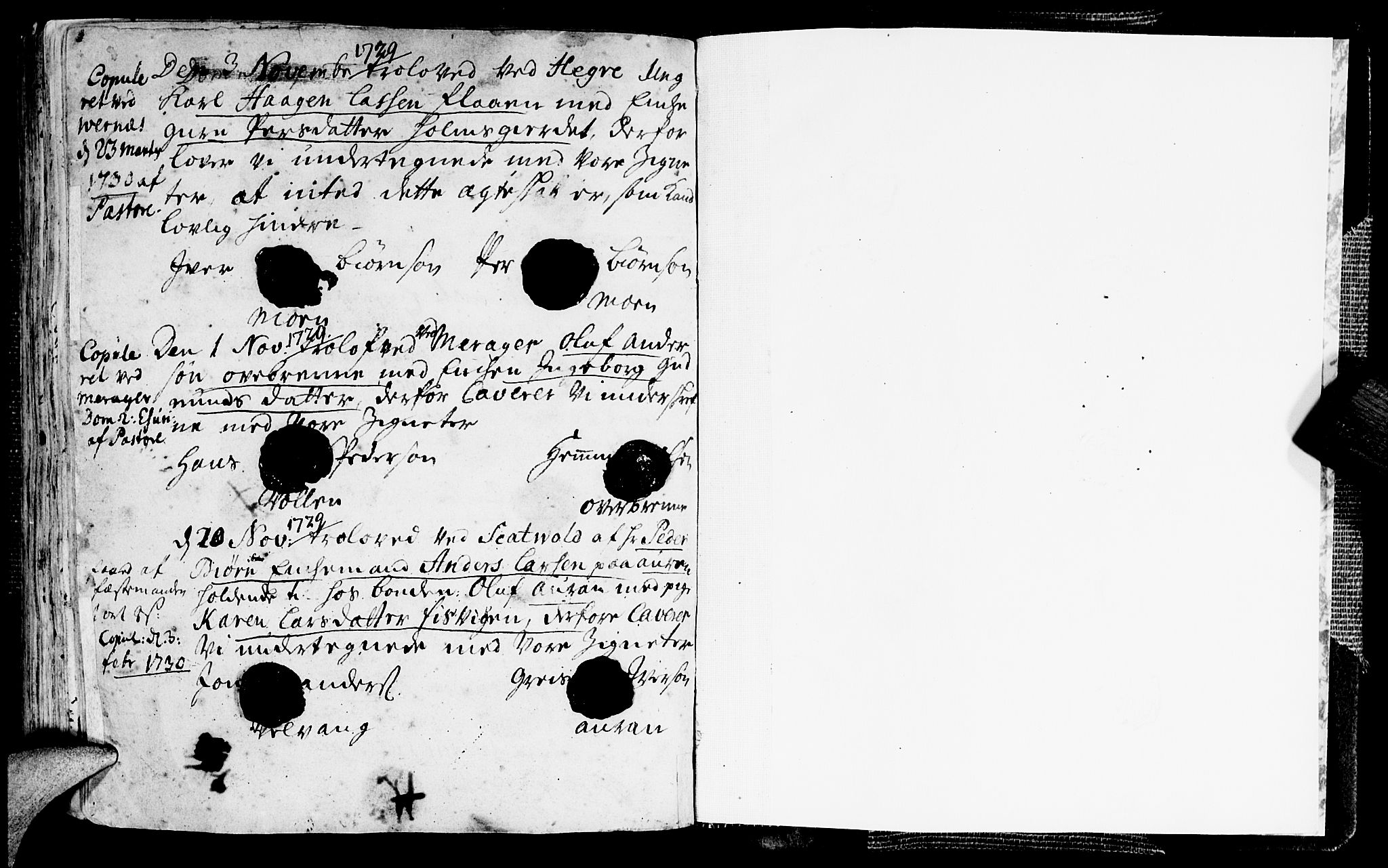 Ministerialprotokoller, klokkerbøker og fødselsregistre - Nord-Trøndelag, SAT/A-1458/709/L0053: Parish register (official) no. 709A01, 1714-1729