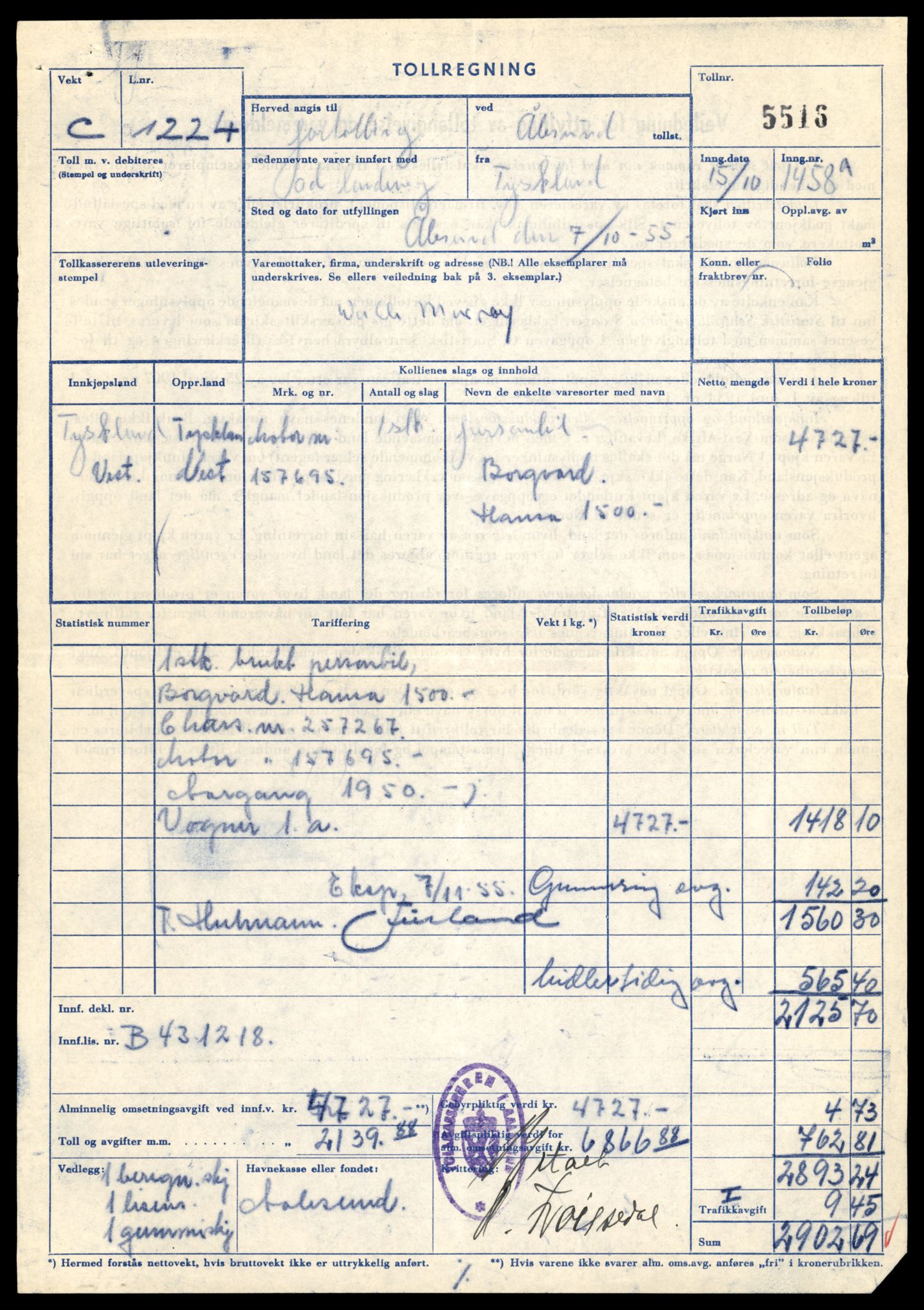 Møre og Romsdal vegkontor - Ålesund trafikkstasjon, AV/SAT-A-4099/F/Fe/L0049: Registreringskort for kjøretøy T 14864 - T 18613, 1927-1998, p. 1939