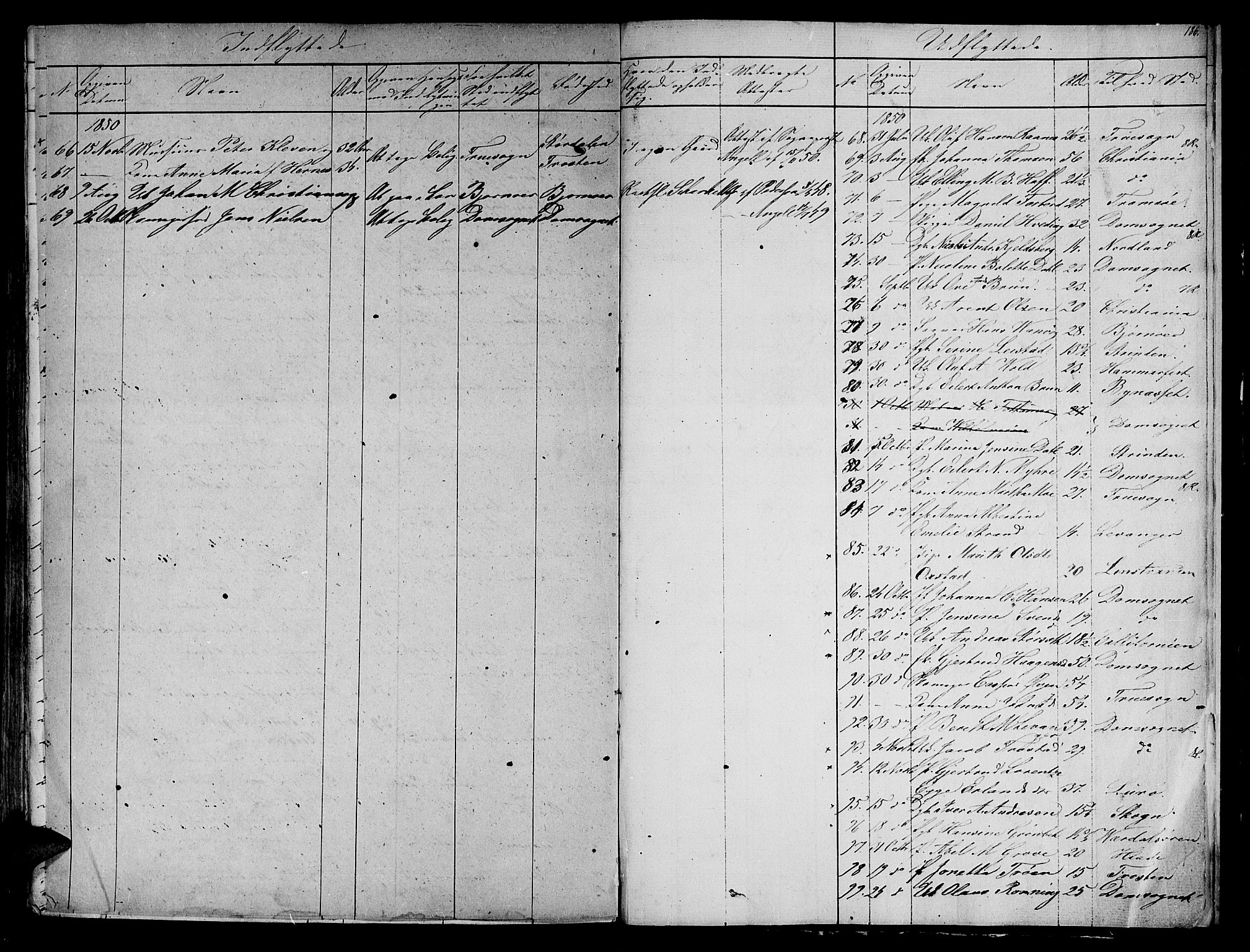 Ministerialprotokoller, klokkerbøker og fødselsregistre - Sør-Trøndelag, SAT/A-1456/604/L0182: Parish register (official) no. 604A03, 1818-1850, p. 186
