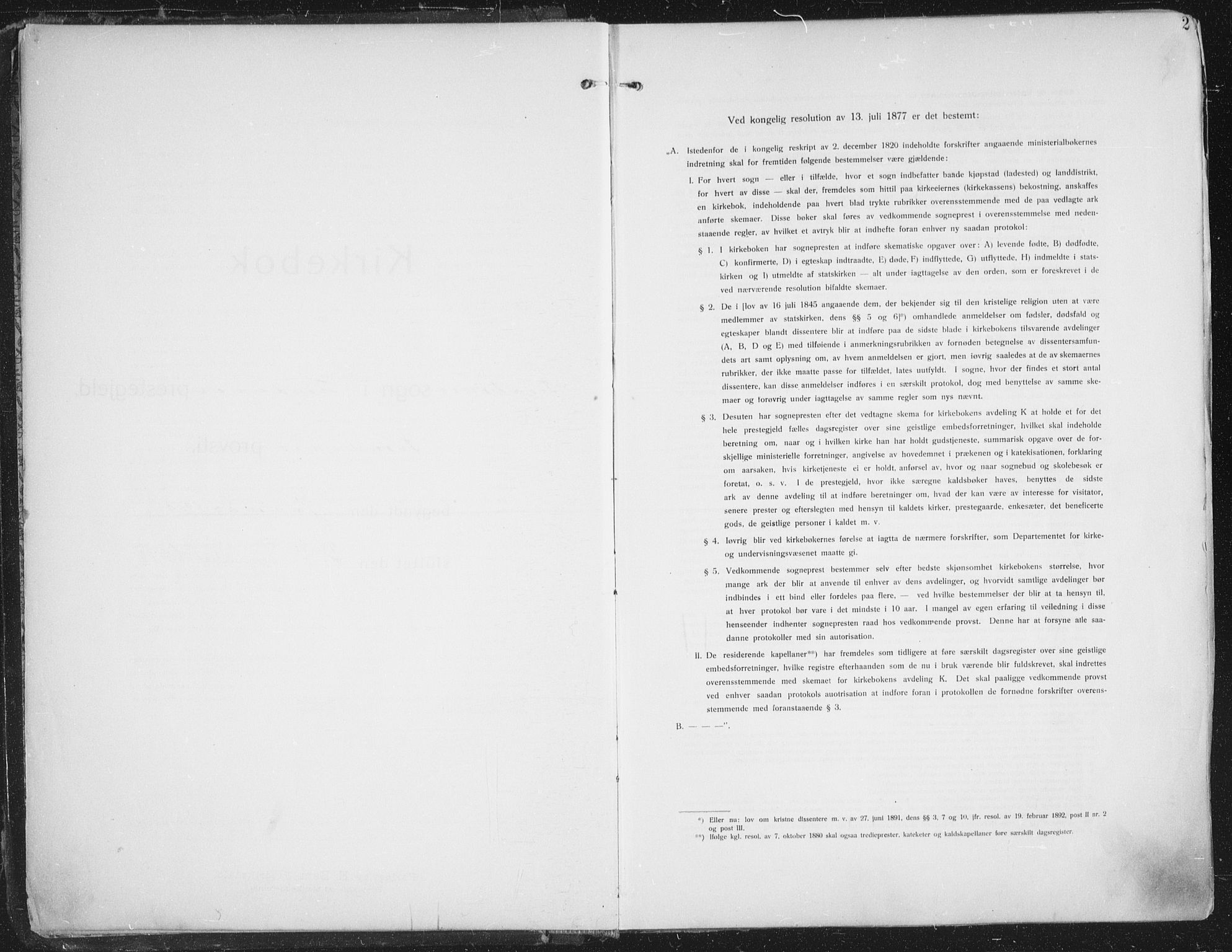 Trondenes sokneprestkontor, SATØ/S-1319/H/Ha/L0018kirke: Parish register (official) no. 18, 1909-1918, p. 2