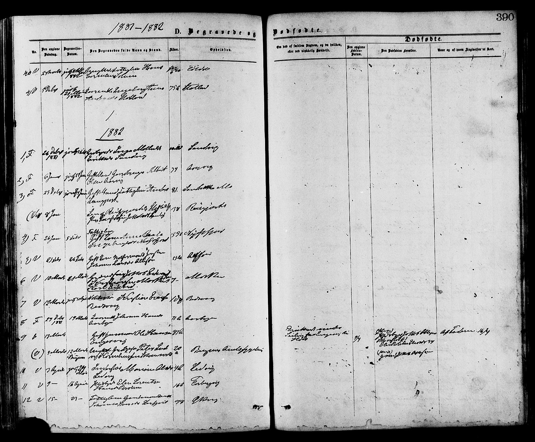 Ministerialprotokoller, klokkerbøker og fødselsregistre - Nord-Trøndelag, SAT/A-1458/773/L0616: Parish register (official) no. 773A07, 1870-1887, p. 390