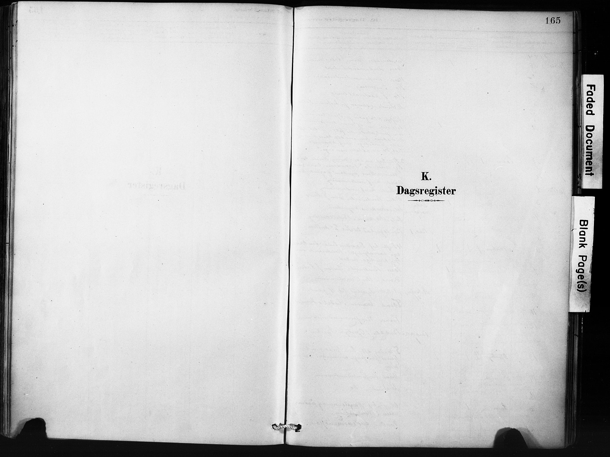 Stryn Sokneprestembete, SAB/A-82501: Parish register (official) no. D 1, 1878-1907, p. 165