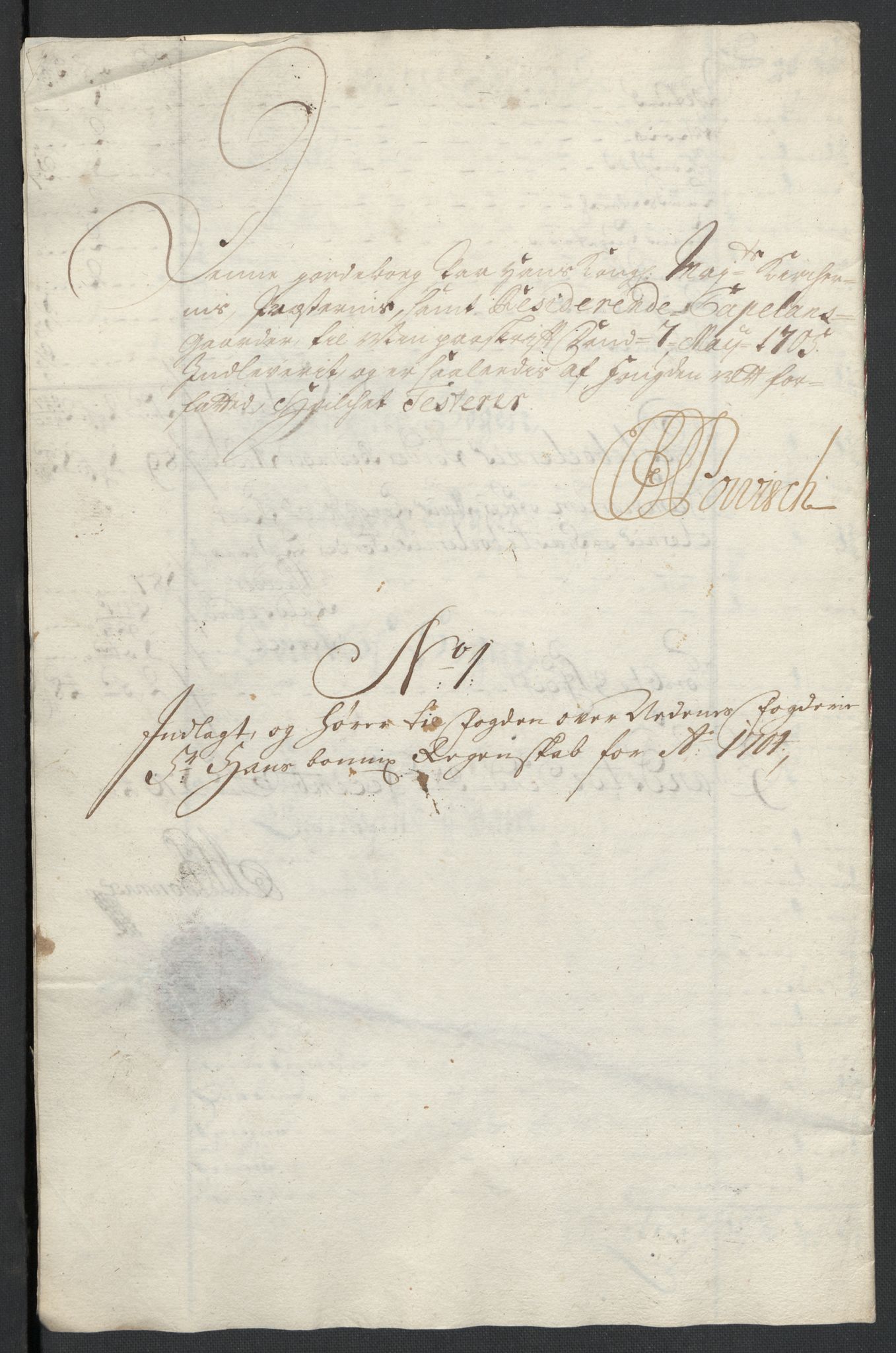 Rentekammeret inntil 1814, Reviderte regnskaper, Fogderegnskap, AV/RA-EA-4092/R39/L2317: Fogderegnskap Nedenes, 1704-1705, p. 21