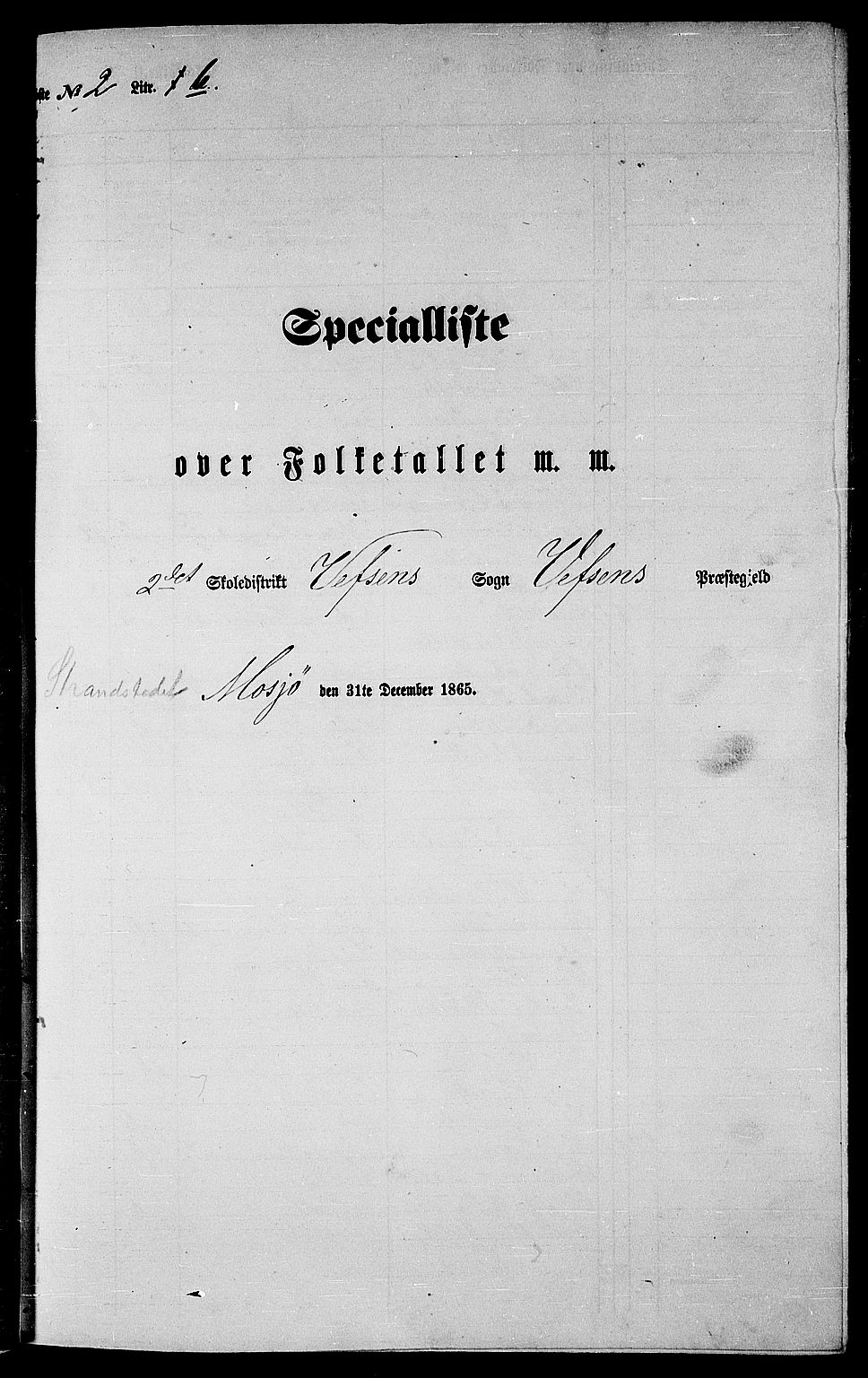 RA, 1865 census for Vefsn, 1865, p. 47