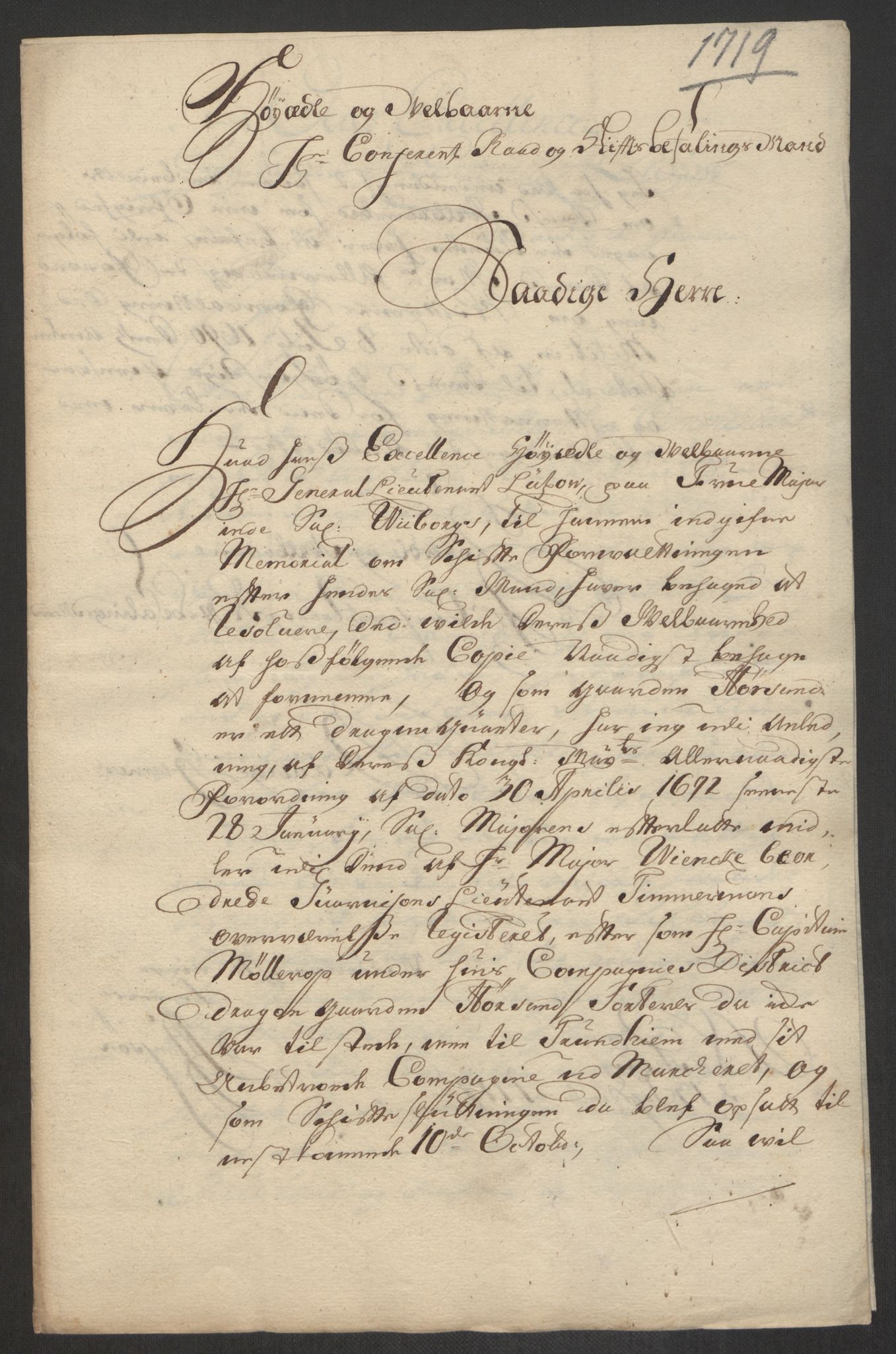Kristiania stiftamt, AV/SAO-A-10386/E/Ed/Edp/L0001: Sorenskrivere, 1711-1721, p. 127