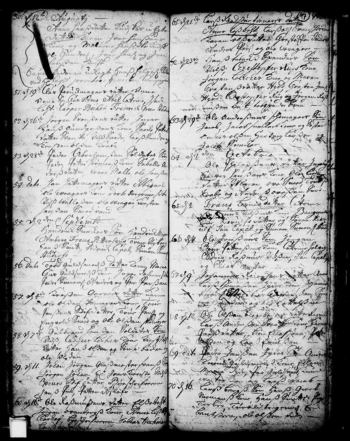 Skien kirkebøker, SAKO/A-302/F/Fa/L0002: Parish register (official) no. 2, 1716-1757, p. 97