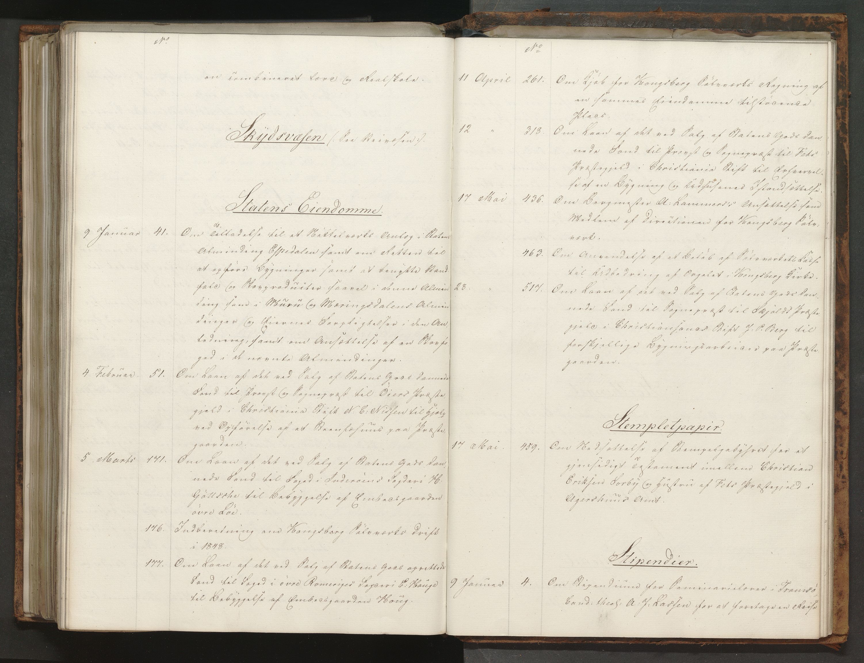 Statsrådssekretariatet, AV/RA-S-1001/A/Ab/L0071: Kgl. res. nr. 1-632, 1. halvår, 1850