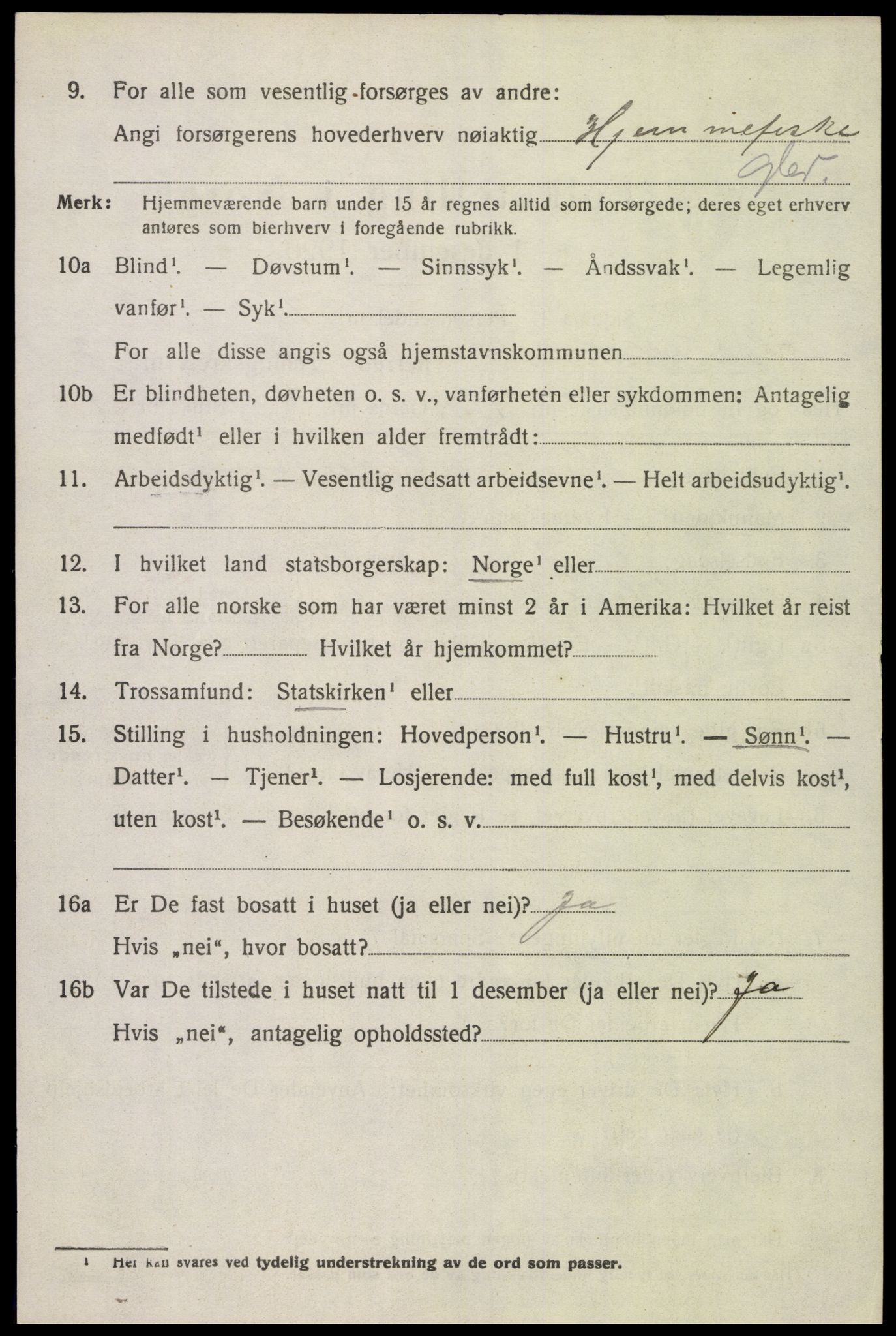 SAK, 1920 census for Halse og Harkmark, 1920, p. 2038