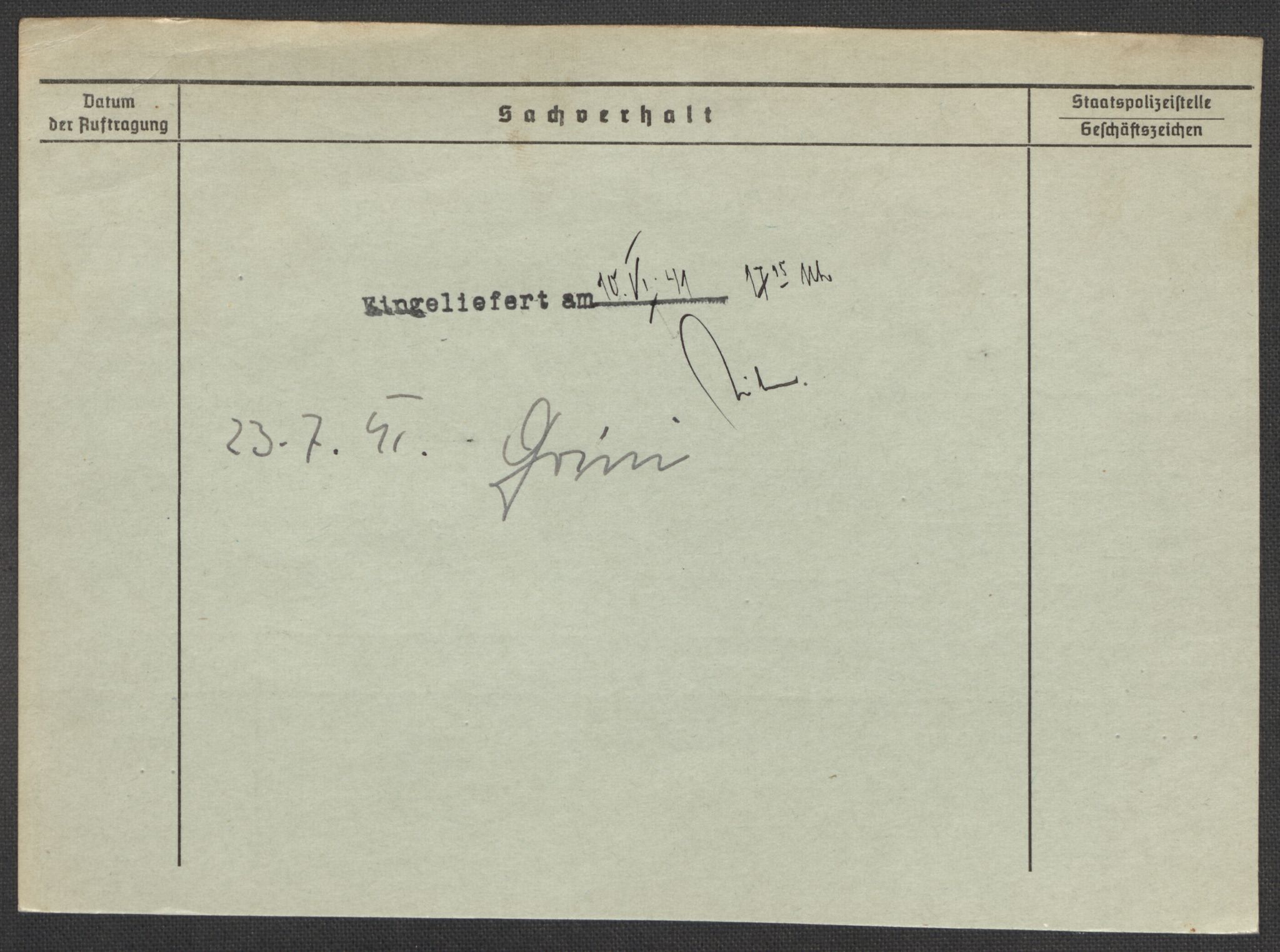 Befehlshaber der Sicherheitspolizei und des SD, RA/RAFA-5969/E/Ea/Eaa/L0006: Register over norske fanger i Møllergata 19: Kj-Lund, 1940-1945, p. 69