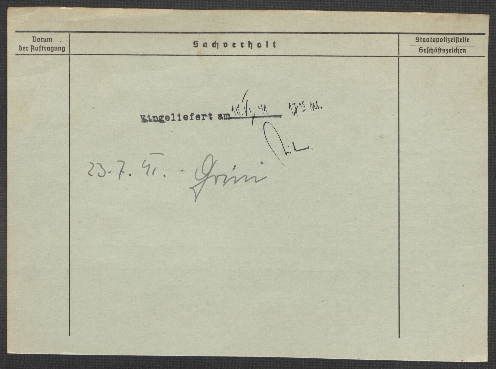 Befehlshaber der Sicherheitspolizei und des SD, AV/RA-RAFA-5969/E/Ea/Eaa/L0006: Register over norske fanger i Møllergata 19: Kj-Lund, 1940-1945, p. 69