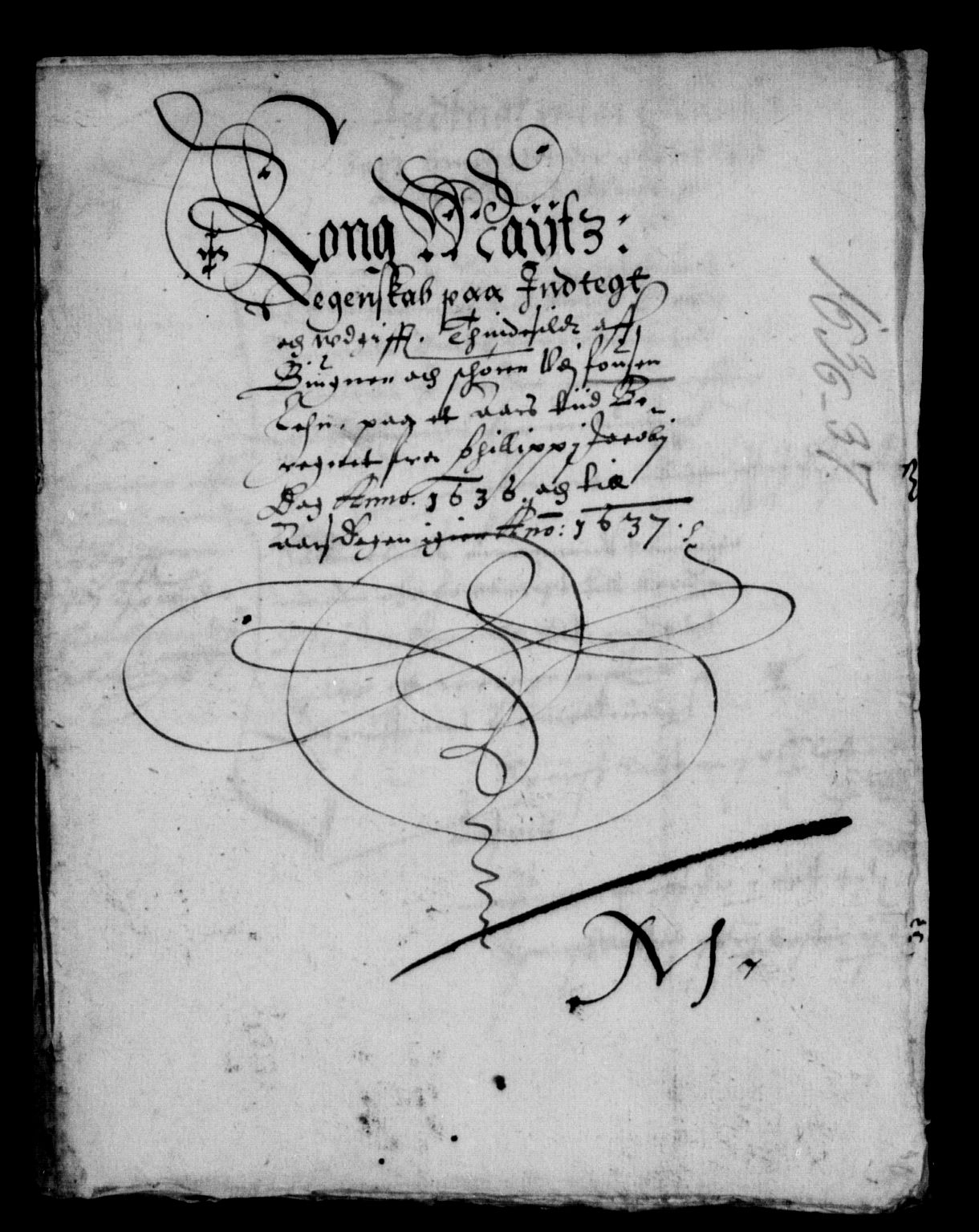 Rentekammeret inntil 1814, Reviderte regnskaper, Lensregnskaper, AV/RA-EA-5023/R/Rb/Rbw/L0059: Trondheim len, 1636-1637