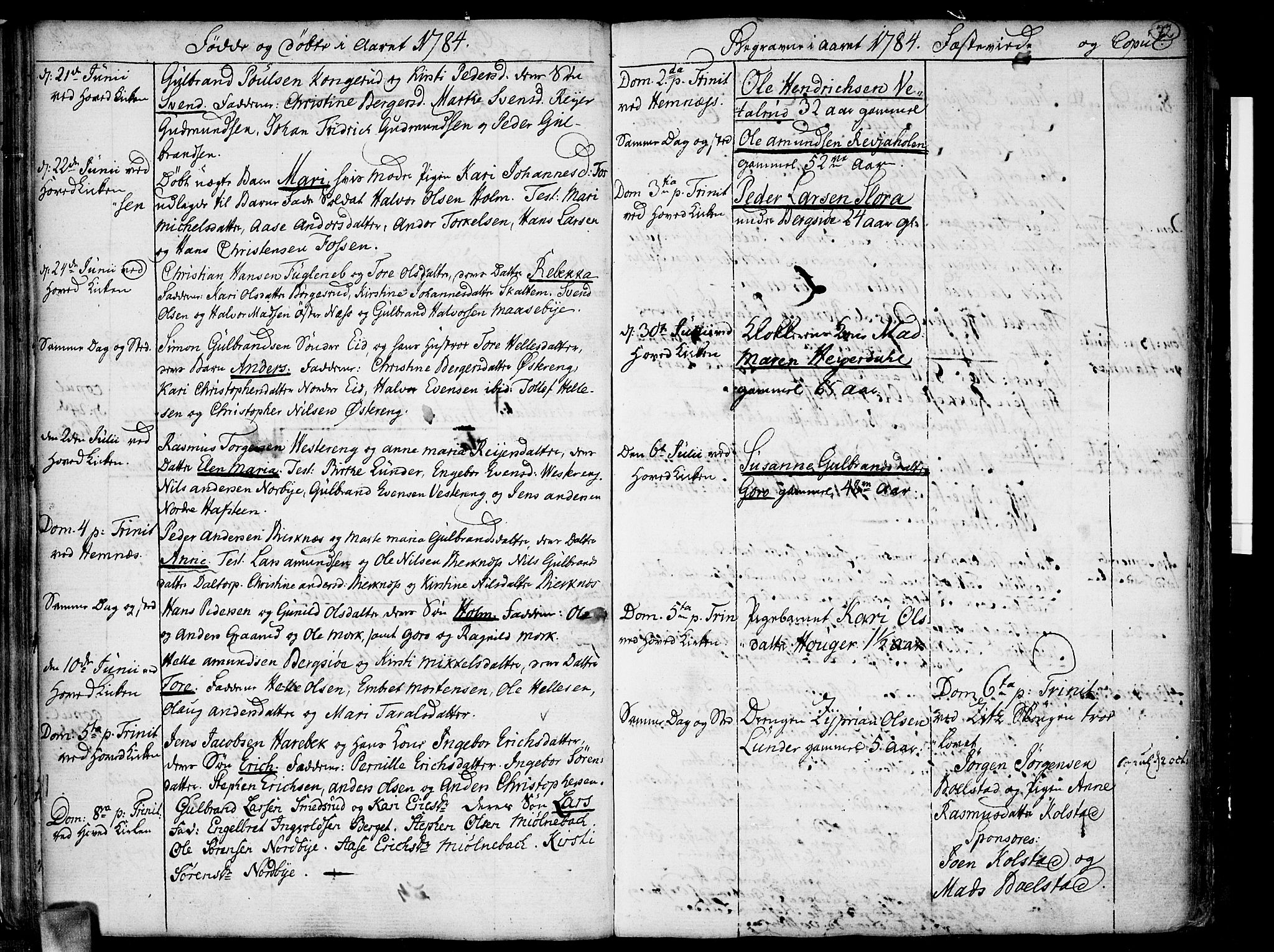 Høland prestekontor Kirkebøker, AV/SAO-A-10346a/F/Fa/L0005: Parish register (official) no. I 5, 1780-1793, p. 72