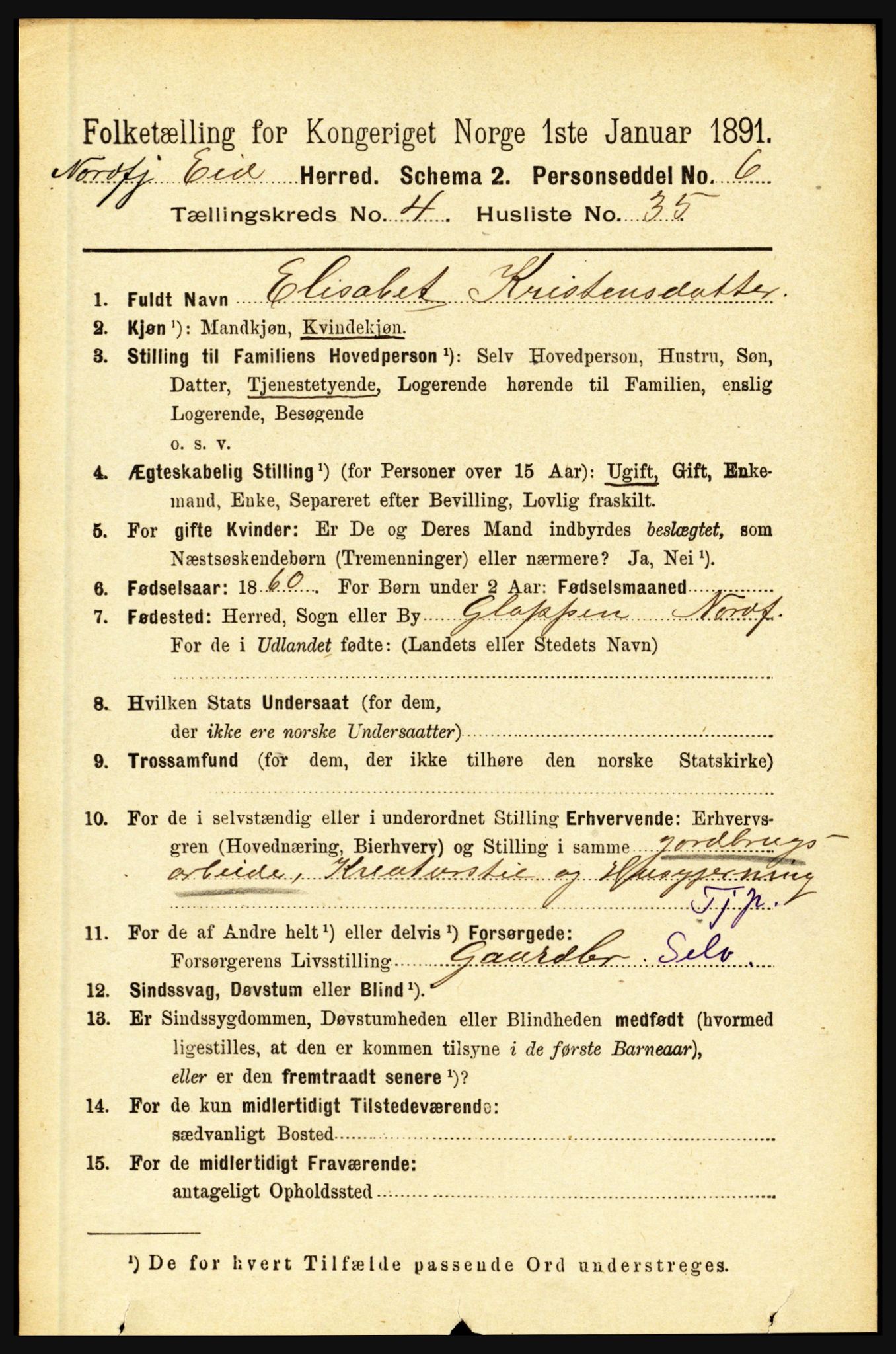 RA, 1891 census for 1443 Eid, 1891, p. 1094