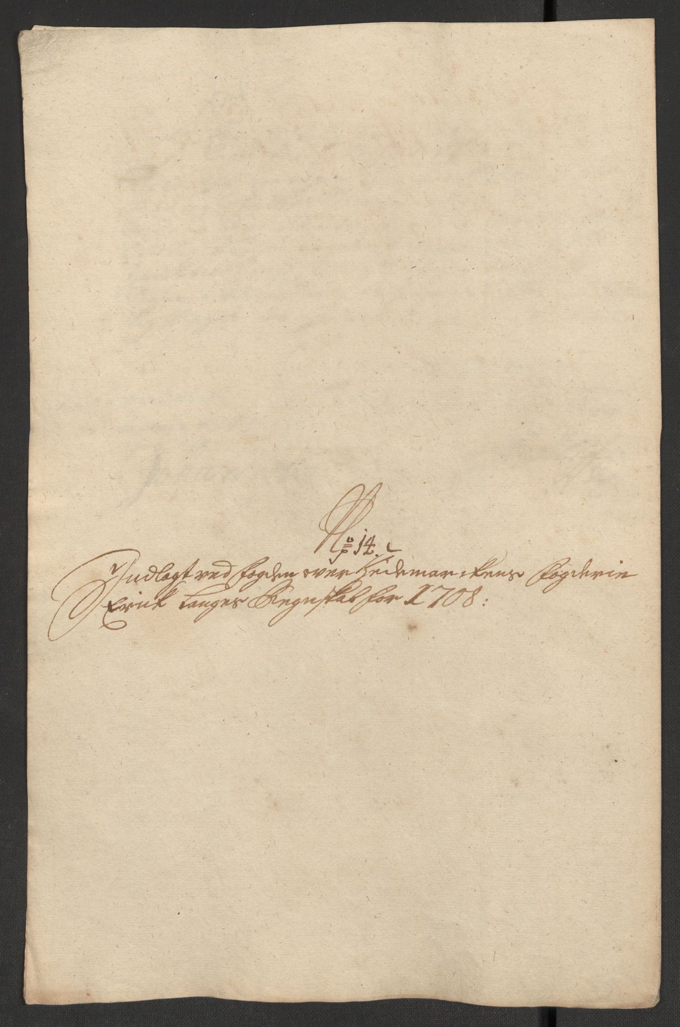 Rentekammeret inntil 1814, Reviderte regnskaper, Fogderegnskap, AV/RA-EA-4092/R16/L1044: Fogderegnskap Hedmark, 1708, p. 293