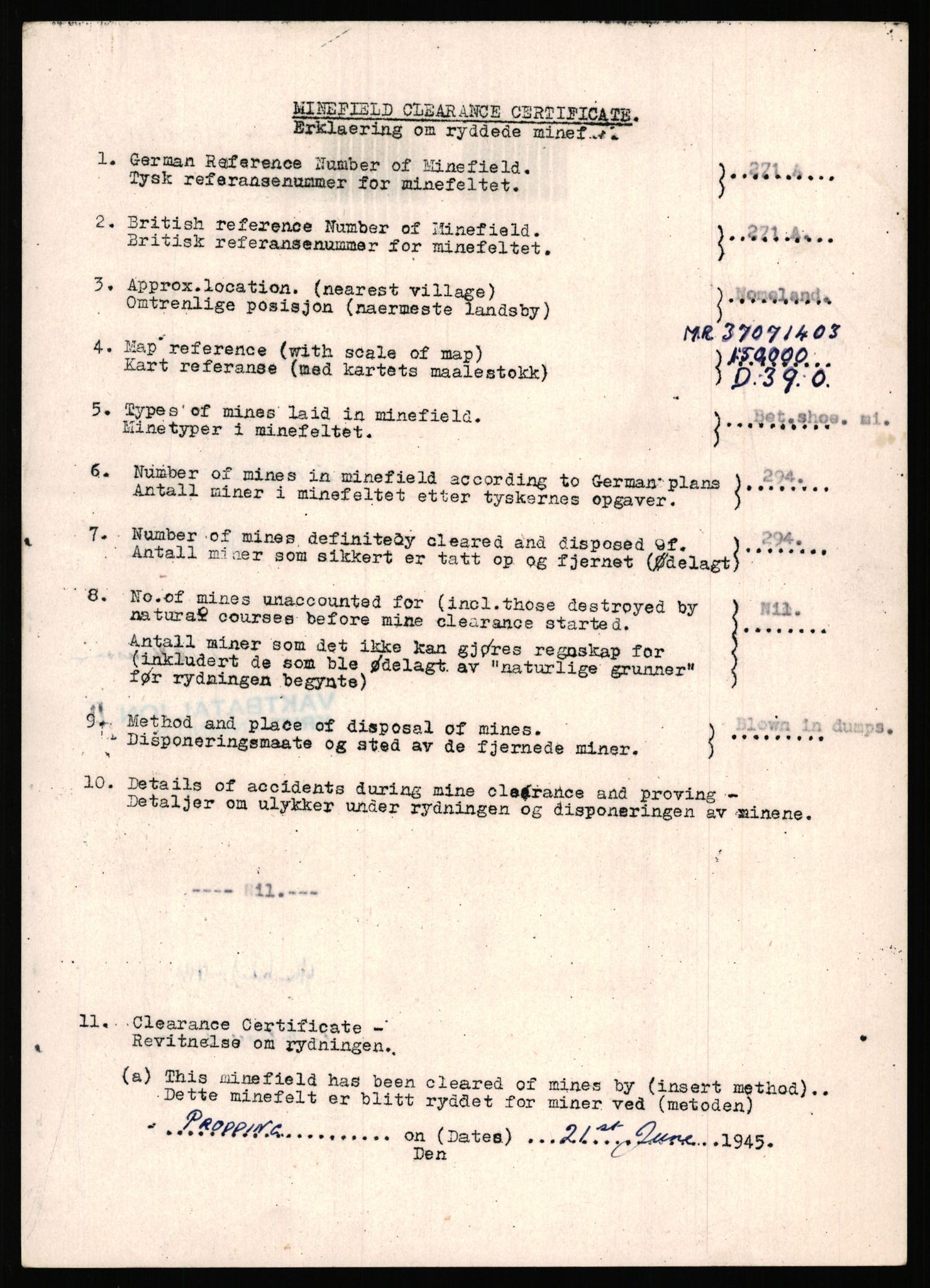 Deutscher Oberbefehlshaber Norwegen (DOBN), AV/RA-RAFA-2197/D/Dl/L0115: DB Zone Stavanger Abt. Ia, 1945, p. 774