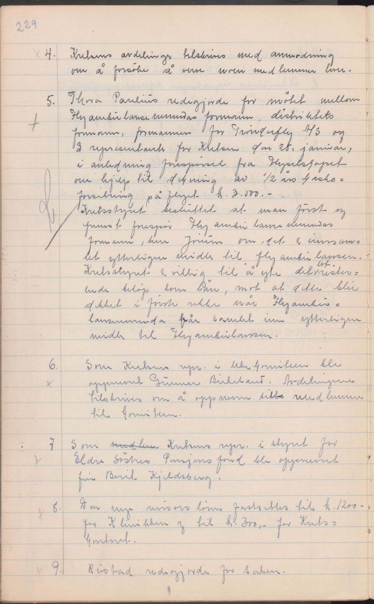 Trondheim Røde Kors, TRKO/PA-1204/A/Aa/L0003: Møtebok, 1942-1952, p. 232