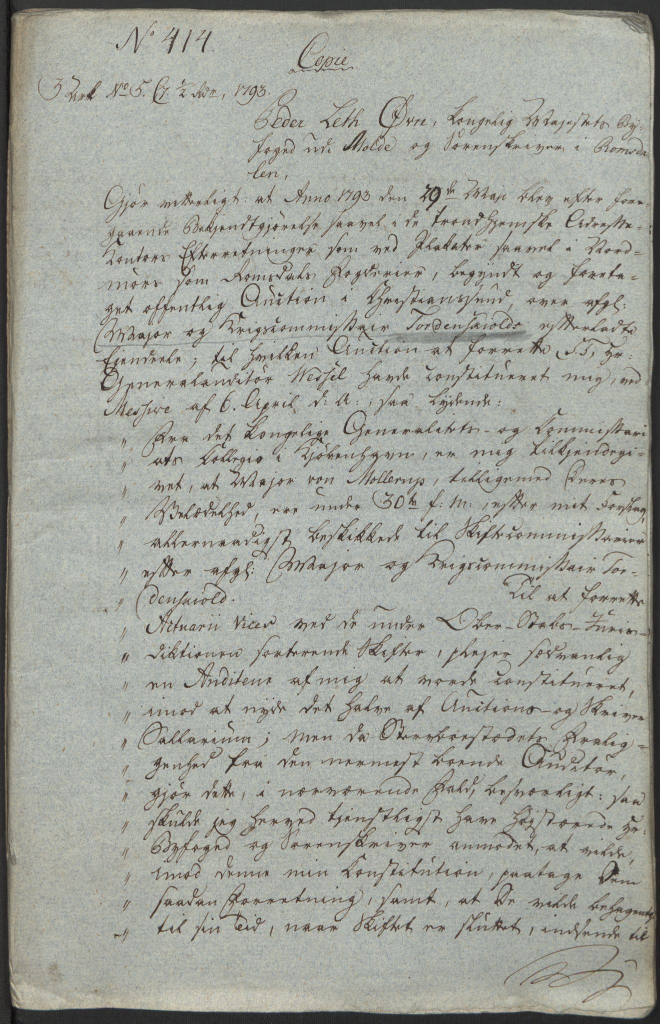 Forsvaret, Generalauditøren, RA/RAFA-1772/F/Fj/Fja/L0036: --, 1731-1822, p. 248